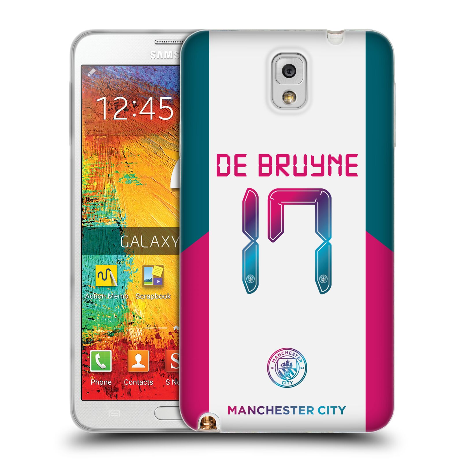 MAN CITY FC 2021/22 PLAYERS AWAY KIT GROUP 1 SOFT GEL CASE FOR SAMSUNG PHONES 2 - Picture 13 of 17