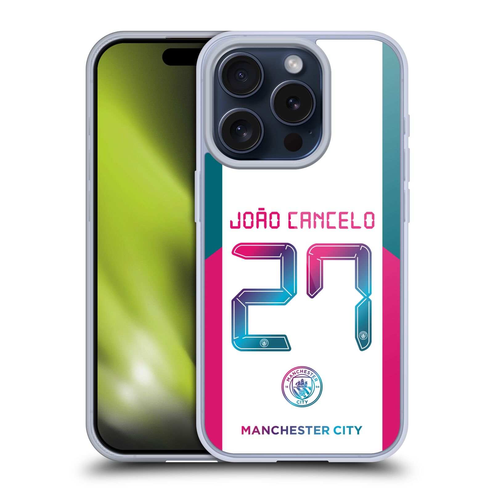 MAN CITY FC 2021/22 PLAYERS AWAY KIT GROUP 1 ÉTUI COQUE EN GEL POUR APPLE iPHONE - Photo 12 sur 17