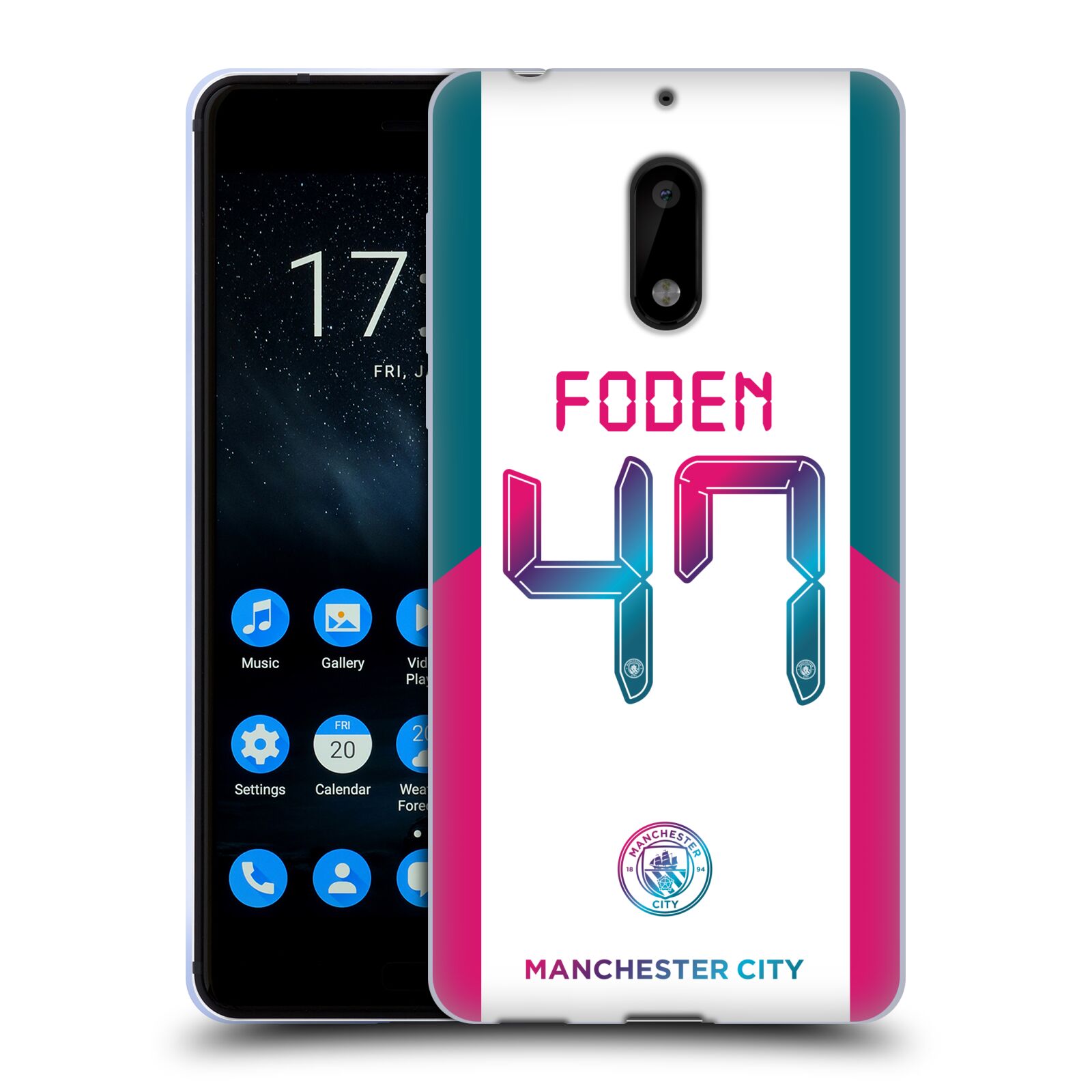 MAN CITY FC 2021/22 PLAYERS AWAY KIT GROUP 1 SOFT GEL CASE FOR NOKIA PHONES 1 - 第 14/17 張圖片