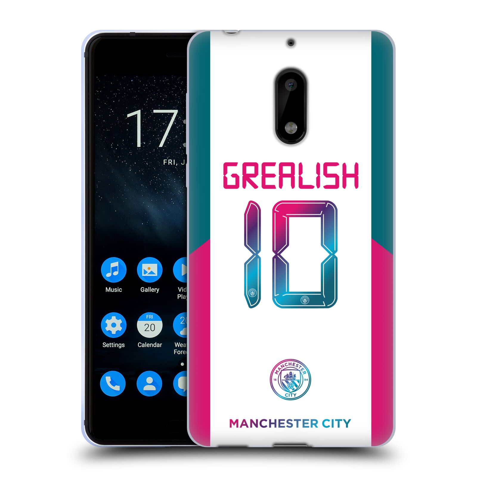 MAN CITY FC 2021/22 PLAYERS AWAY KIT GROUP 1 SOFT GEL CASE FOR NOKIA PHONES 1 - 第 11/17 張圖片