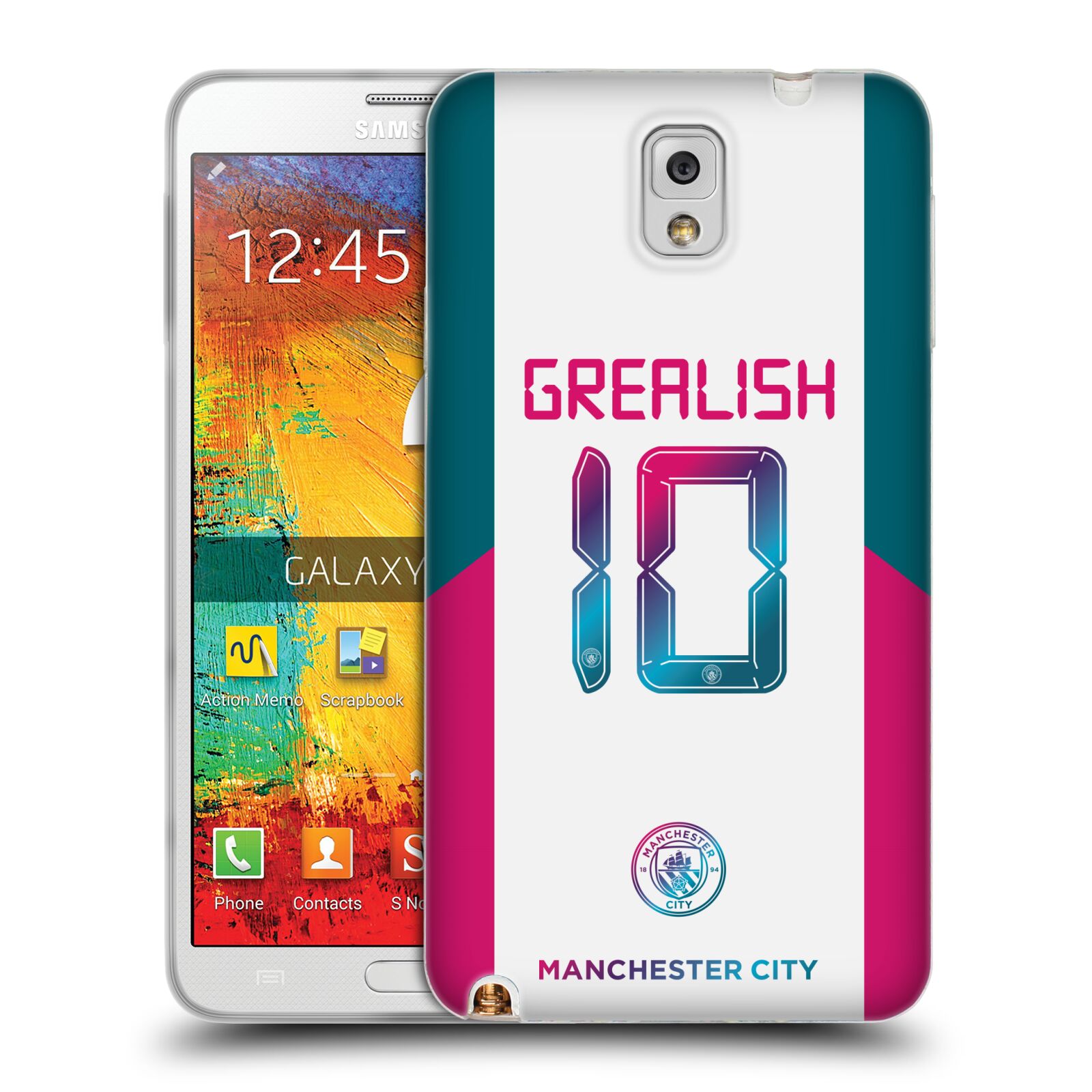 MAN CITY FC 2021/22 PLAYERS AWAY KIT GROUP 1 SOFT GEL CASE FOR SAMSUNG PHONES 2 - Picture 11 of 17