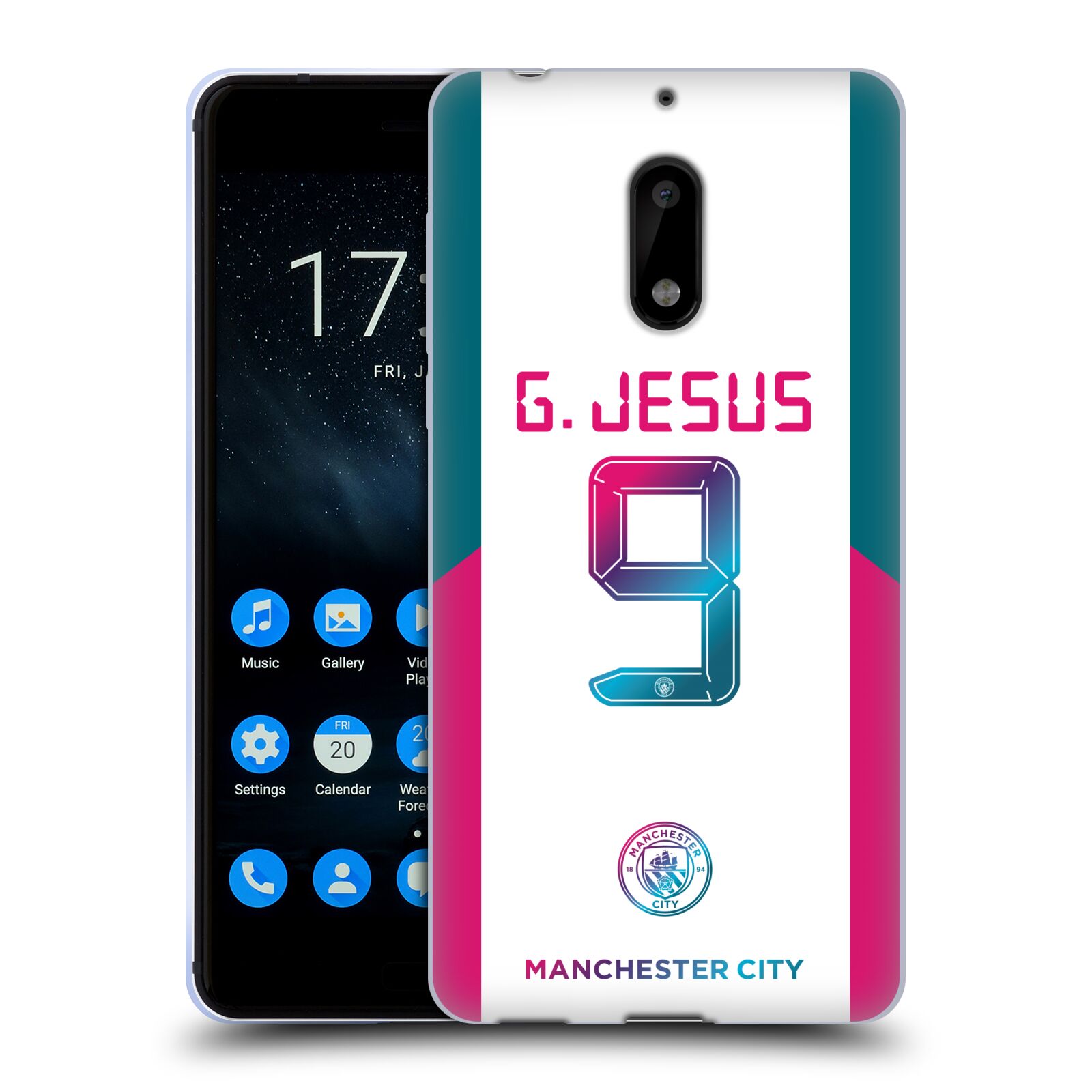 MAN CITY FC 2021/22 PLAYERS AWAY KIT GROUP 1 SOFT GEL CASE FOR NOKIA PHONES 1 - 第 10/17 張圖片