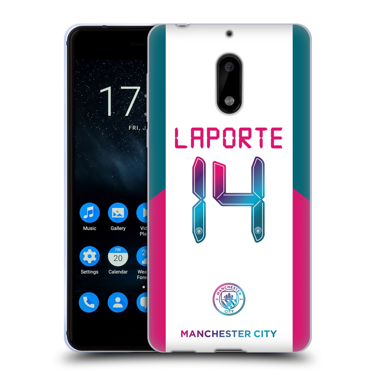 MAN CITY FC 2021/22 PLAYERS AWAY KIT GROUP 1 SOFT GEL CASE FOR NOKIA PHONES 1 - 第 8/17 張圖片