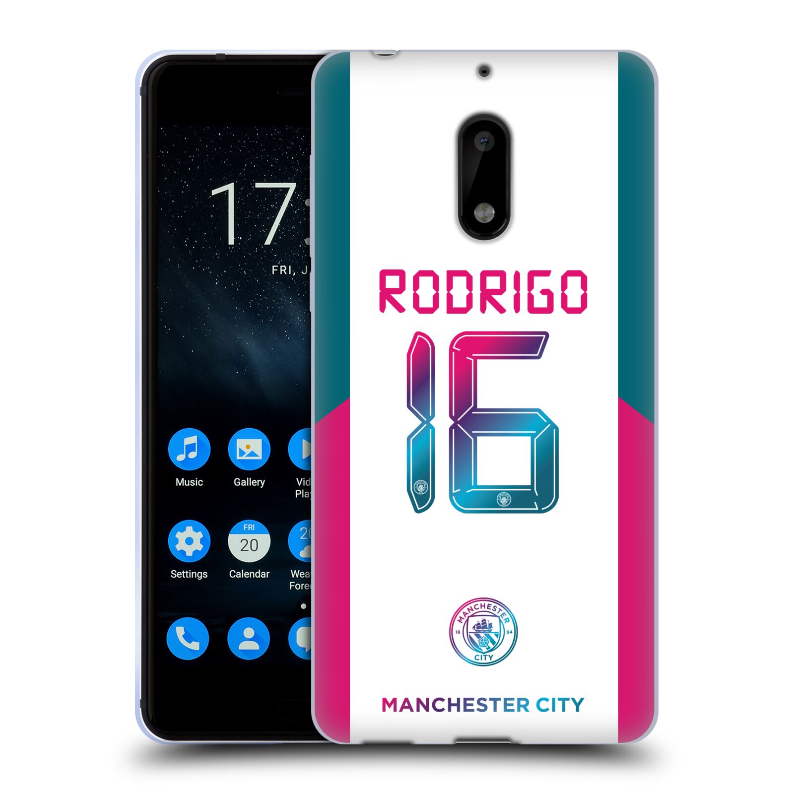 MAN CITY FC 2021/22 PLAYERS AWAY KIT GROUP 1 SOFT GEL CASE FOR NOKIA PHONES 1 - 第 16/17 張圖片