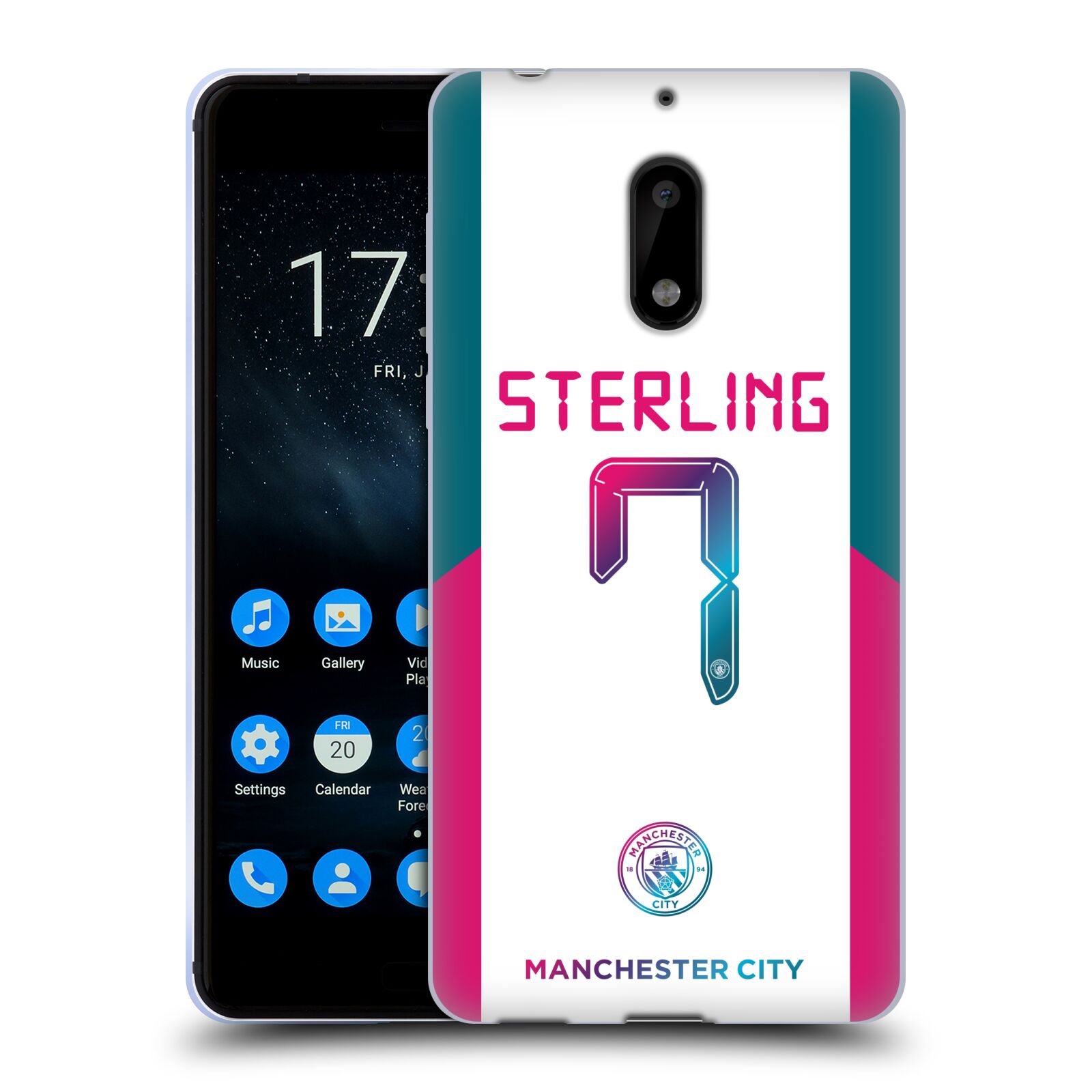 MAN CITY FC 2021/22 PLAYERS AWAY KIT GROUP 1 SOFT GEL CASE FOR NOKIA PHONES 1 - 第 15/17 張圖片