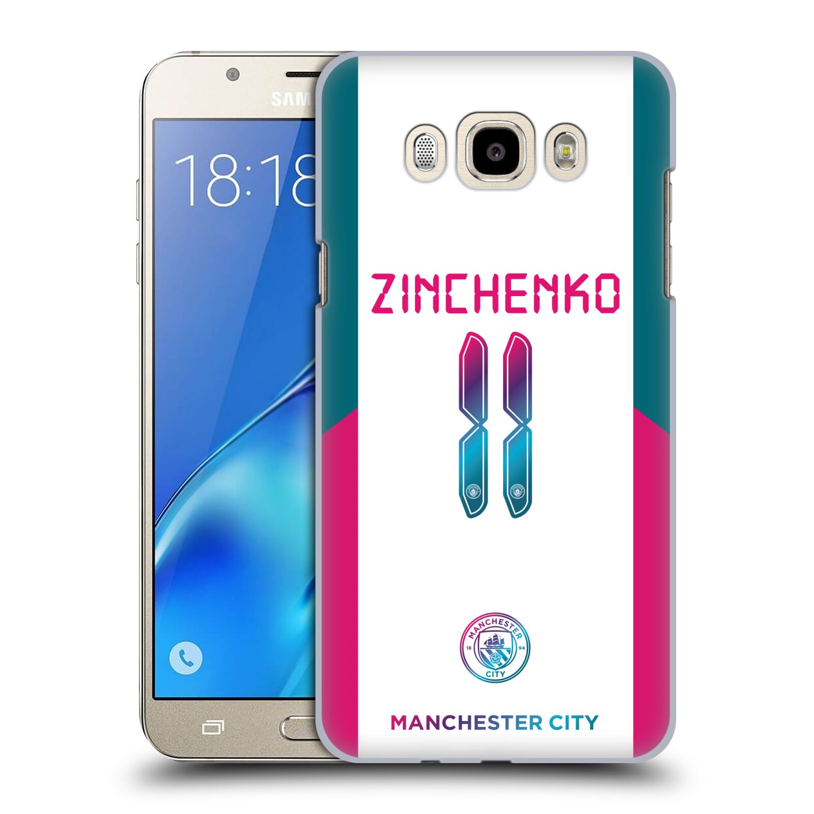 MAN CITY FC 2021/22 PLAYERS AWAY KIT GROUP 2 HARD BACK CASE FOR SAMSUNG PHONES 3 - 第 14/15 張圖片