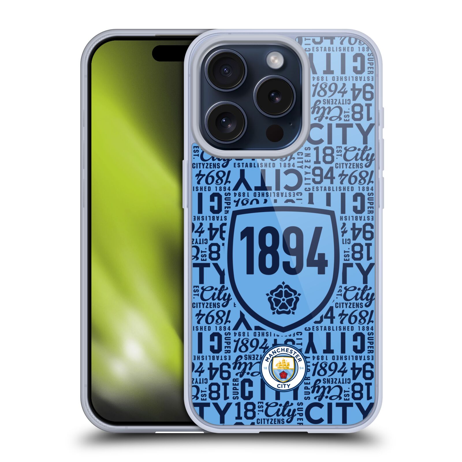 MAN CITY FC MODÈLES ÉTUI COQUE EN GEL MOLLE POUR APPLE iPHONE TÉLÉPHONES - Photo 8 sur 14