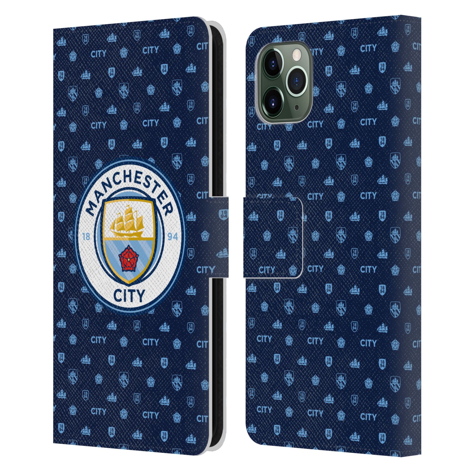 MAN CITY FC MODÈLES ÉTUI COQUE DE LIVRE EN CUIR POUR APPLE iPHONE TÉLÉPHONES - Photo 8 sur 13