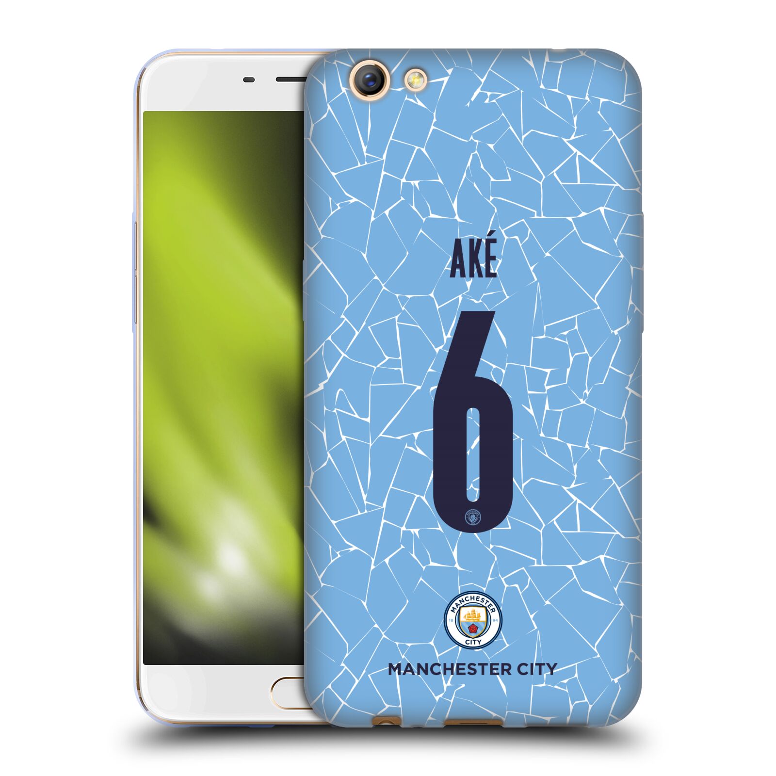 MAN CITY FC 2020/21 PLAYERS HOME KIT GROUP 1 SOFT GEL CASE FOR OPPO PHONES - 第 15/20 張圖片