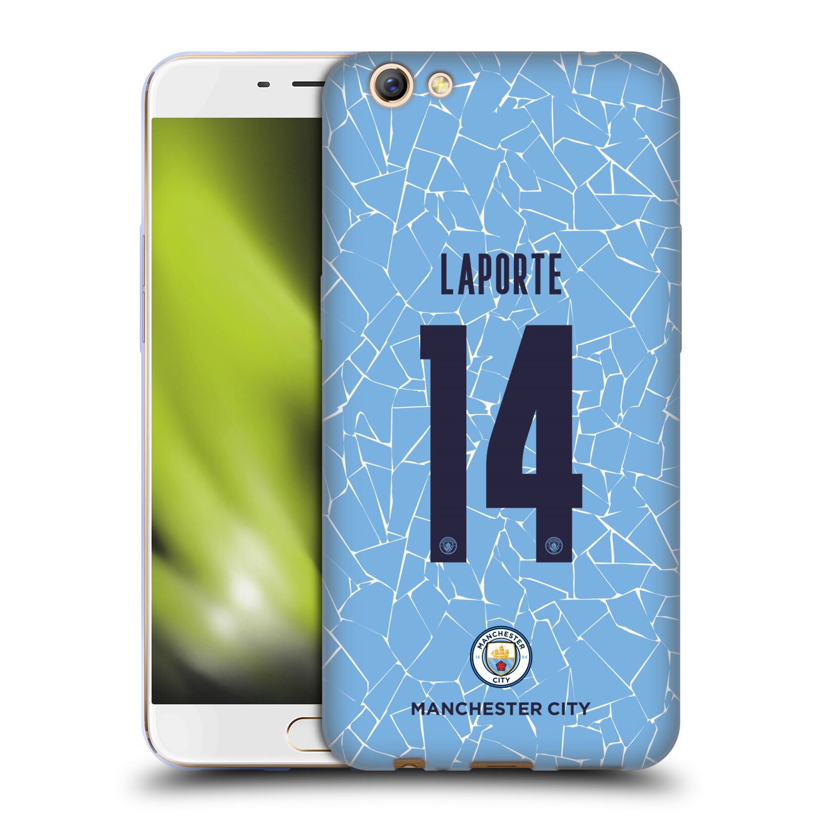 MAN CITY FC 2020/21 PLAYERS HOME KIT GROUP 1 SOFT GEL CASE FOR OPPO PHONES - 第 8/20 張圖片