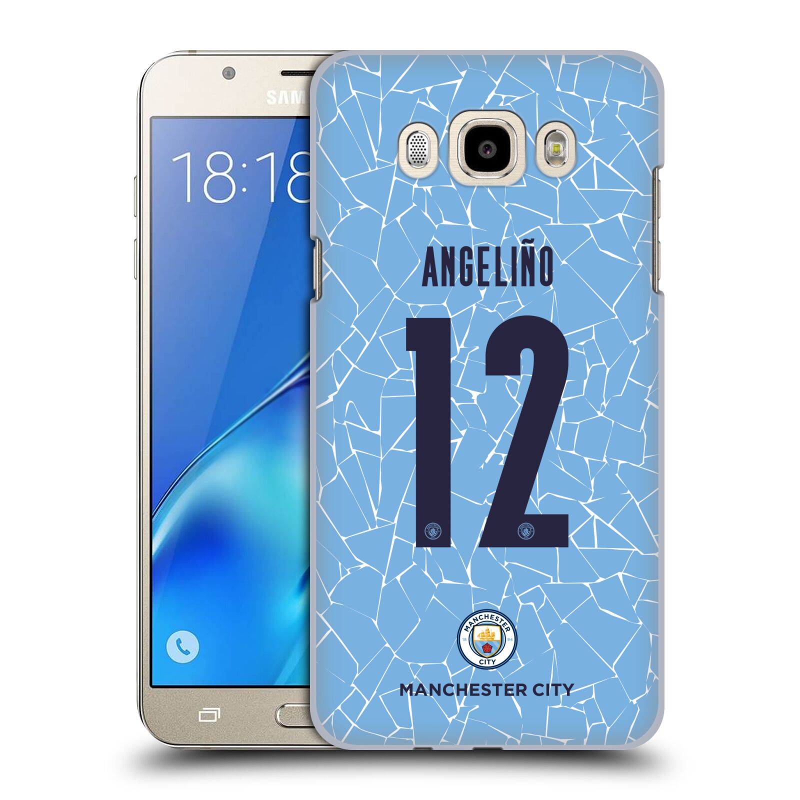 MAN CITY FC 2020/21 PLAYERS HOME KIT GROUP 2 HARD BACK CASE FOR SAMSUNG PHONES 3 - 第 8/18 張圖片