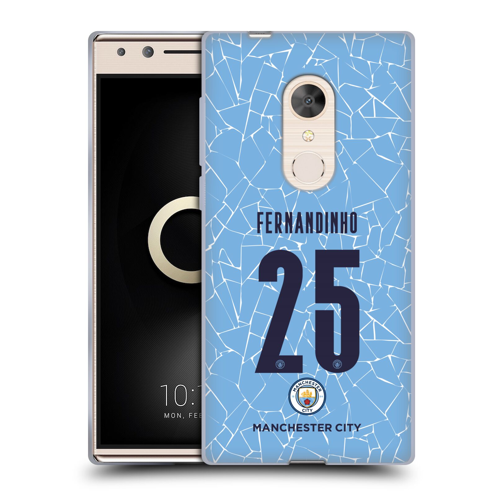 MAN CITY FC 2020/21 PLAYERS HOME KIT GROUP 2 SOFT GEL CASE FOR ALCATEL PHONES - 第 12/19 張圖片