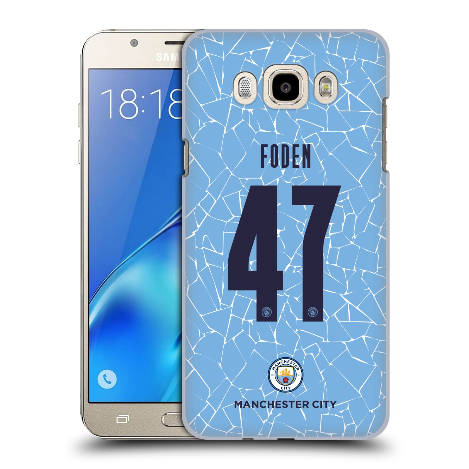 MAN CITY FC 2020/21 PLAYERS HOME KIT GROUP 2 HARD BACK CASE FOR SAMSUNG PHONES 3 - 第 17/18 張圖片