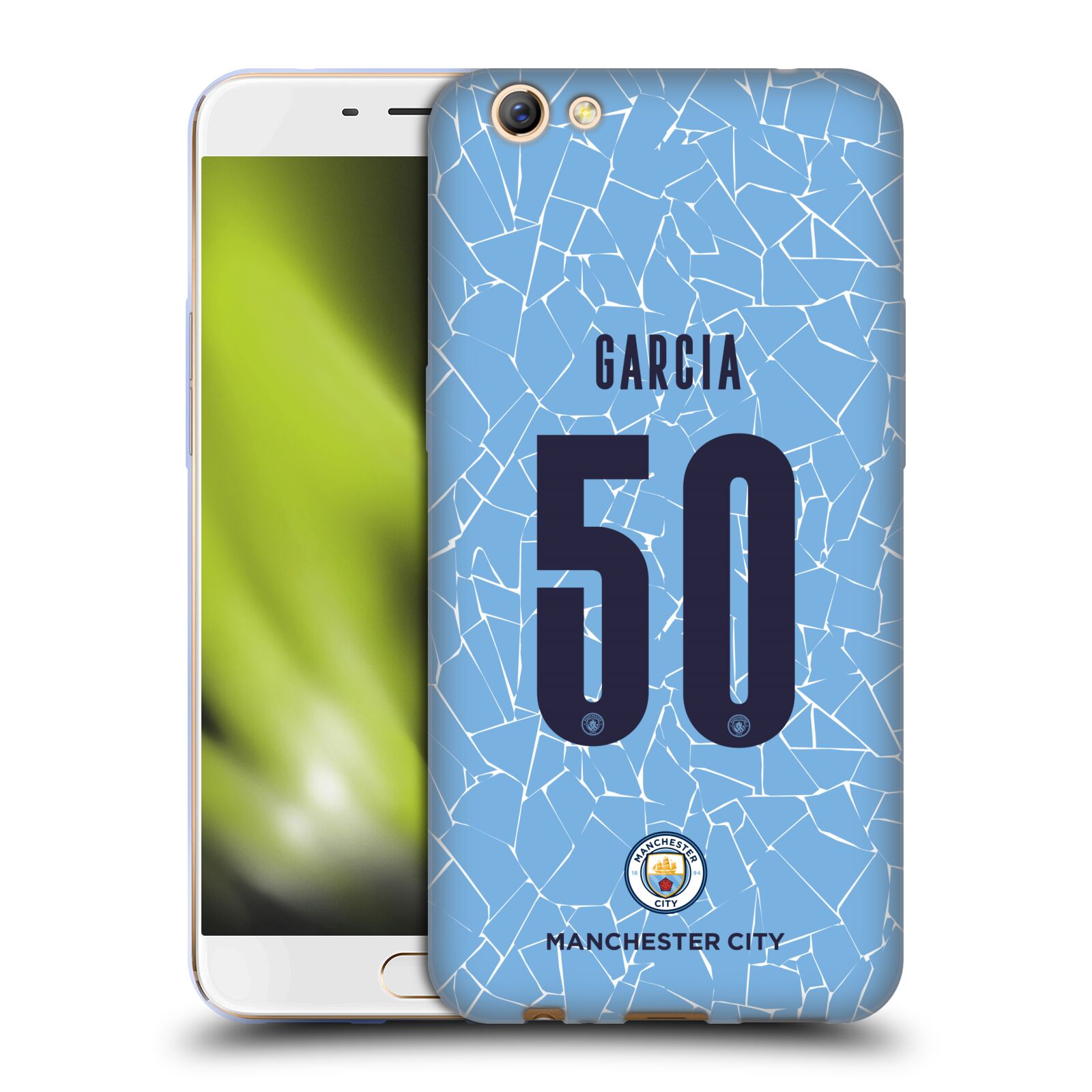 MAN CITY FC 2020/21 PLAYERS HOME KIT GROUP 2 SOFT GEL CASE FOR OPPO PHONES - 第 10/18 張圖片