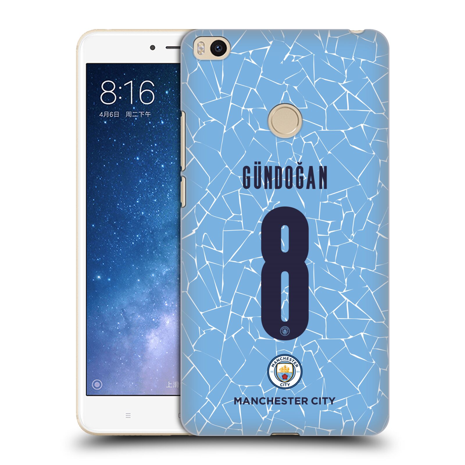 MAN CITY FC 2020/21 PLAYERS HOME KIT GROUP 2 HARD BACK CASE FOR XIAOMI PHONES 2 - 第 12/18 張圖片