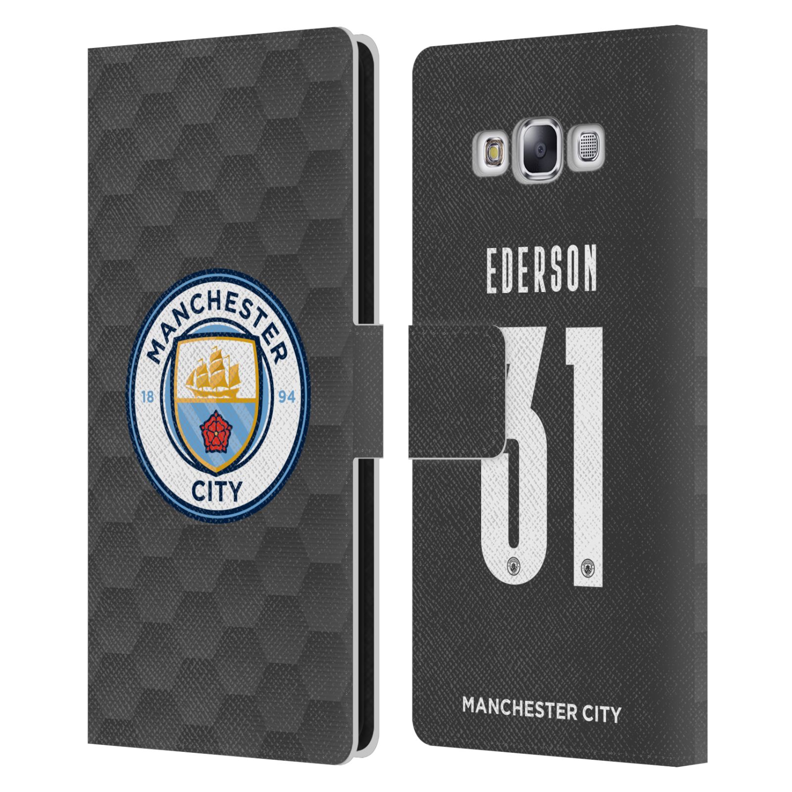 MAN CITY FC 2020/21 PLAYERS HOME KIT GROUP 2 LEATHER BOOK CASE FOR SAMSUNG 3 - 第 7/7 張圖片