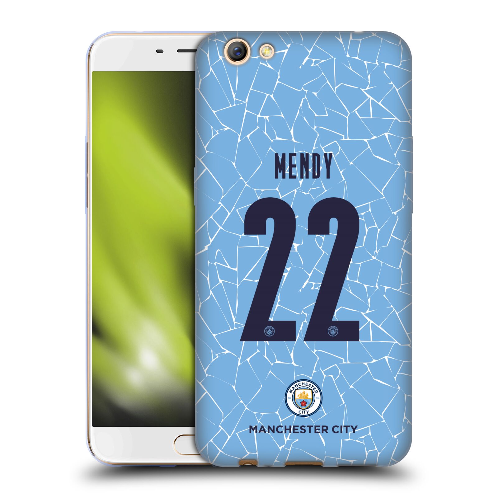 MAN CITY FC 2020/21 PLAYERS HOME KIT GROUP 2 SOFT GEL CASE FOR OPPO PHONES - 第 9/18 張圖片
