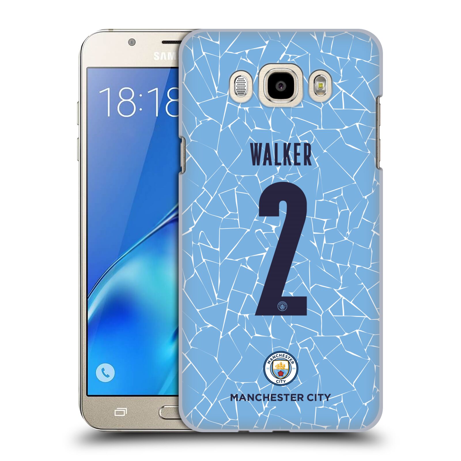MAN CITY FC 2020/21 PLAYERS HOME KIT GROUP 2 HARD BACK CASE FOR SAMSUNG PHONES 3 - 第 14/18 張圖片