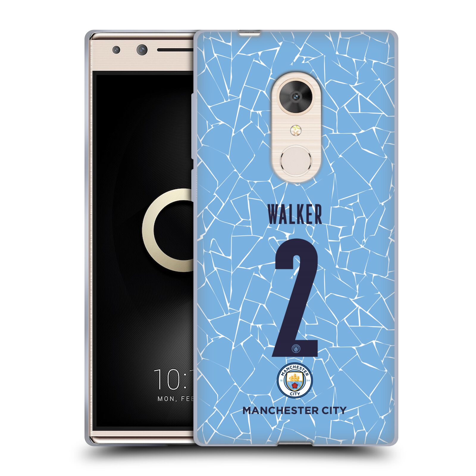 MAN CITY FC 2020/21 PLAYERS HOME KIT GROUP 2 SOFT GEL CASE FOR ALCATEL PHONES - 第 15/19 張圖片
