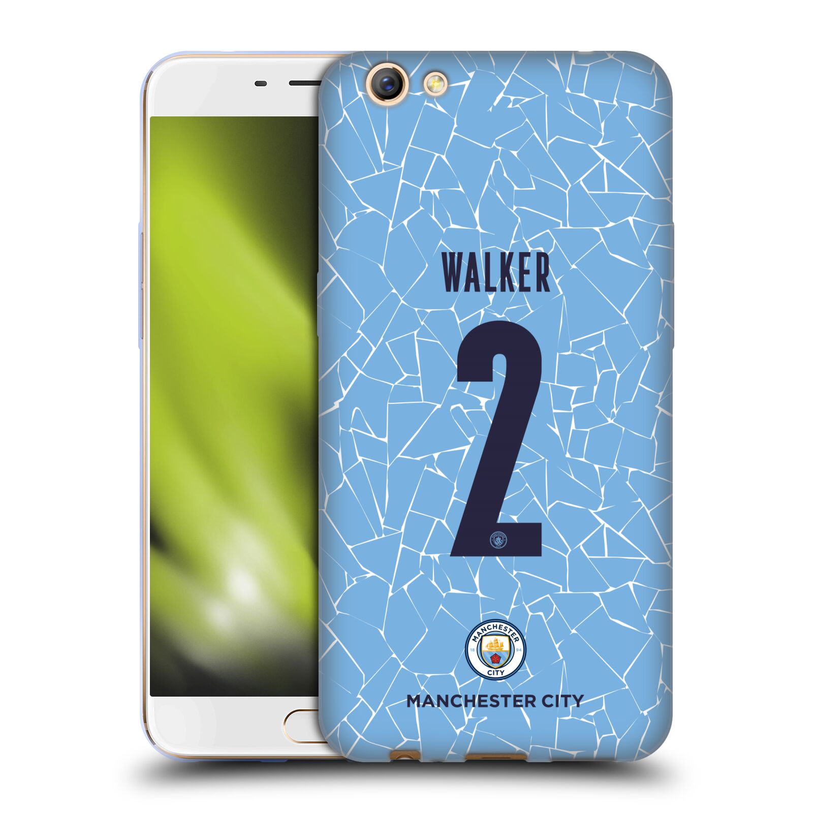 MAN CITY FC 2020/21 PLAYERS HOME KIT GROUP 2 SOFT GEL CASE FOR OPPO PHONES - 第 14/18 張圖片
