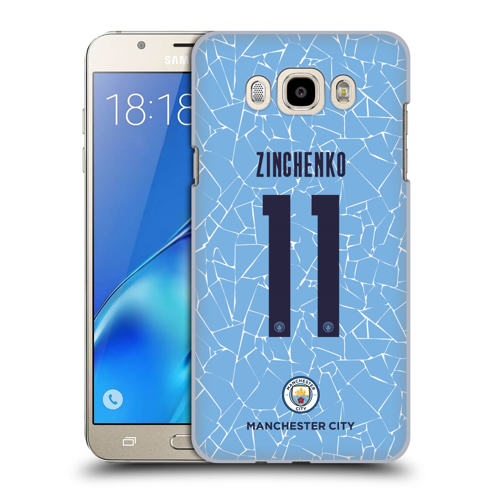 MAN CITY FC 2020/21 PLAYERS HOME KIT GROUP 2 HARD BACK CASE FOR SAMSUNG PHONES 3 - 第 16/18 張圖片