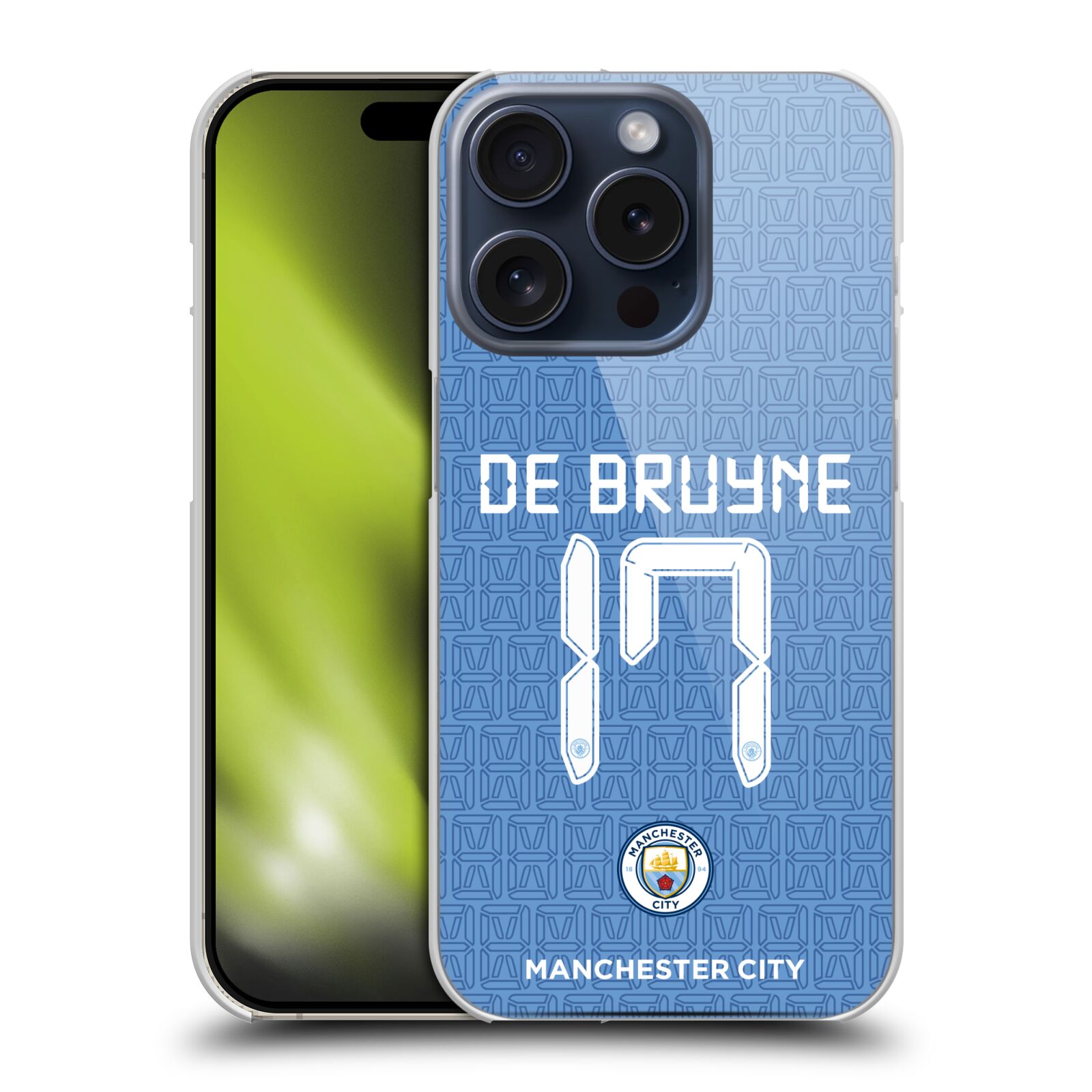 MAN CITY FC 2021/22 PLAYERS HOME KIT GROUP 1 BACK CASE FOR APPLE iPHONE PHONES - 第 12/16 張圖片