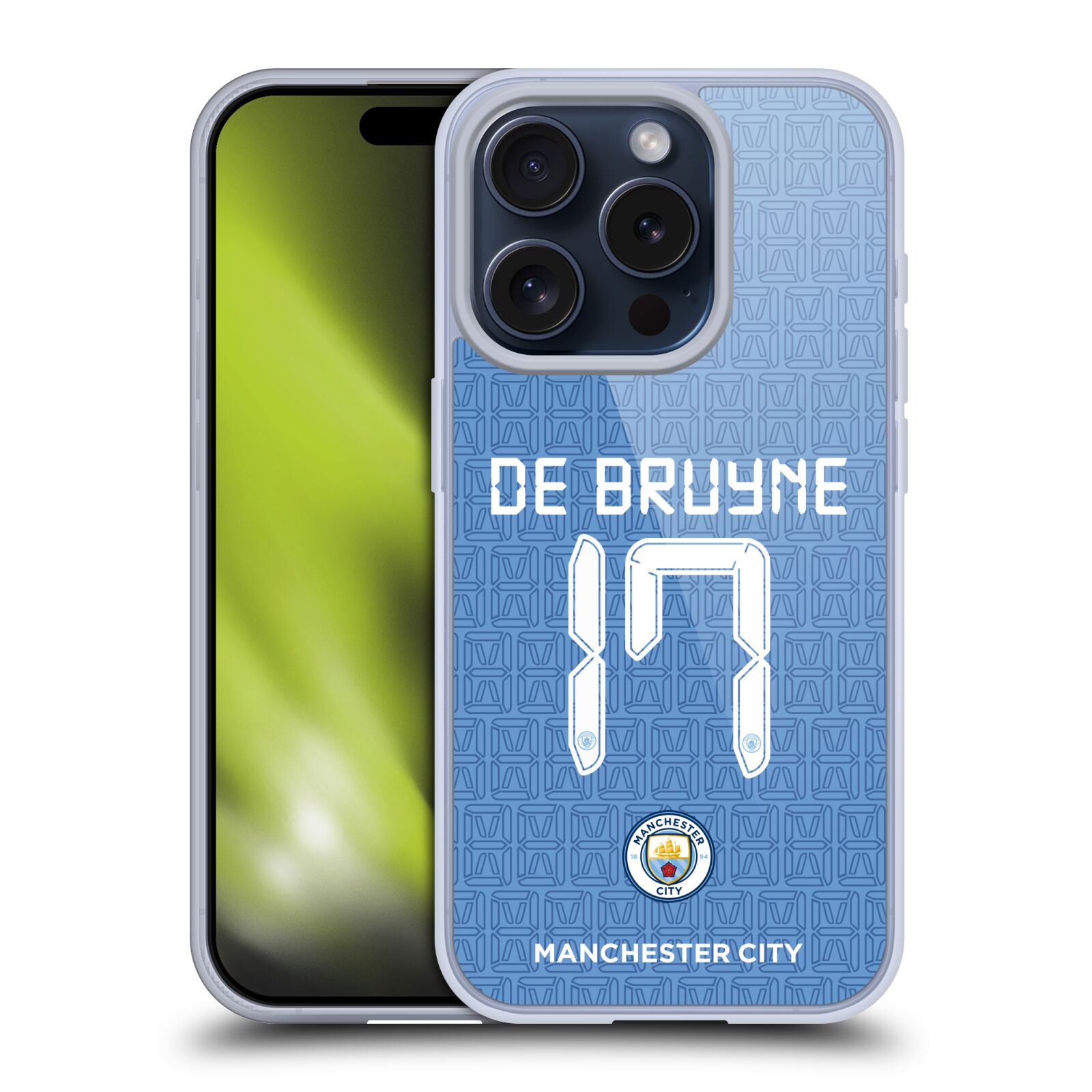 MAN CITY FC 2021/22 PLAYERS HOME KIT GROUP 1 ÉTUI COQUE EN GEL POUR APPLE iPHONE - Photo 13 sur 17