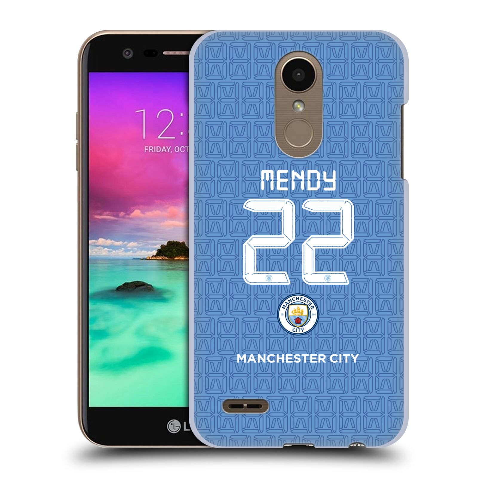 MAN CITY FC 2021/22 PLAYERS HOME KIT GROUP 2 HARD BACK CASE FOR LG PHONES 1 - 第 8/15 張圖片