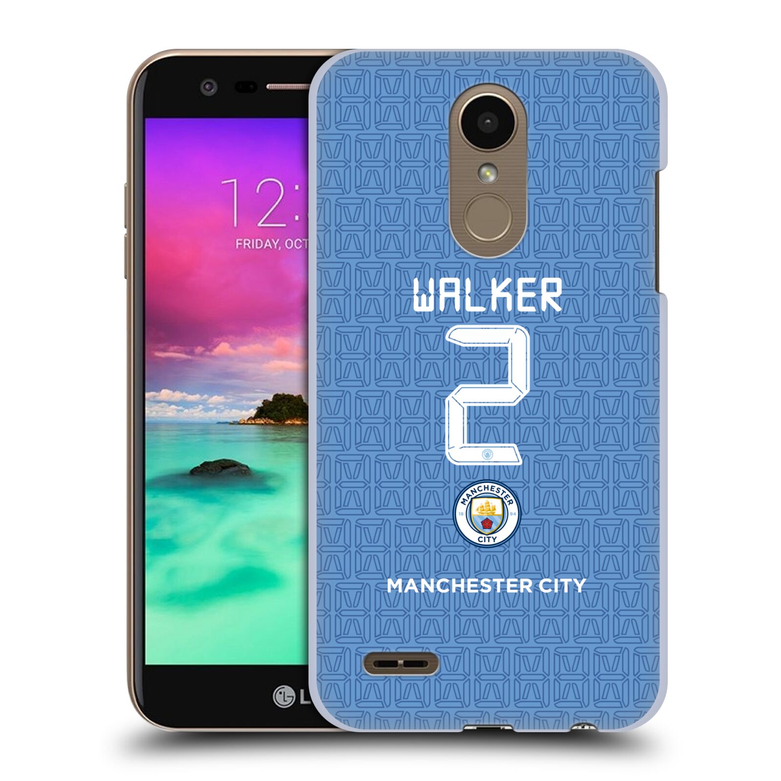 MAN CITY FC 2021/22 PLAYERS HOME KIT GROUP 2 HARD BACK CASE FOR LG PHONES 1 - 第 12/15 張圖片