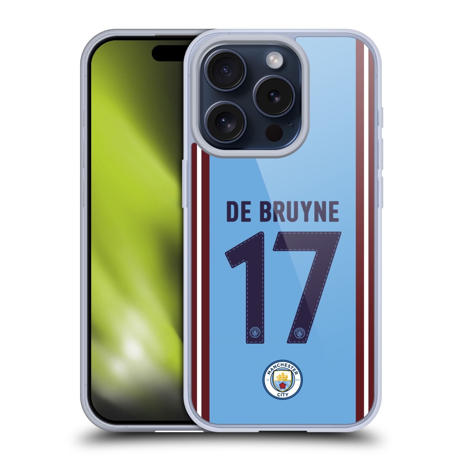 MAN CITY FC 2022/23 JOUEURS HOME KIT ÉTUI COQUE EN GEL POUR APPLE iPHONE PHONES - Photo 10 sur 12
