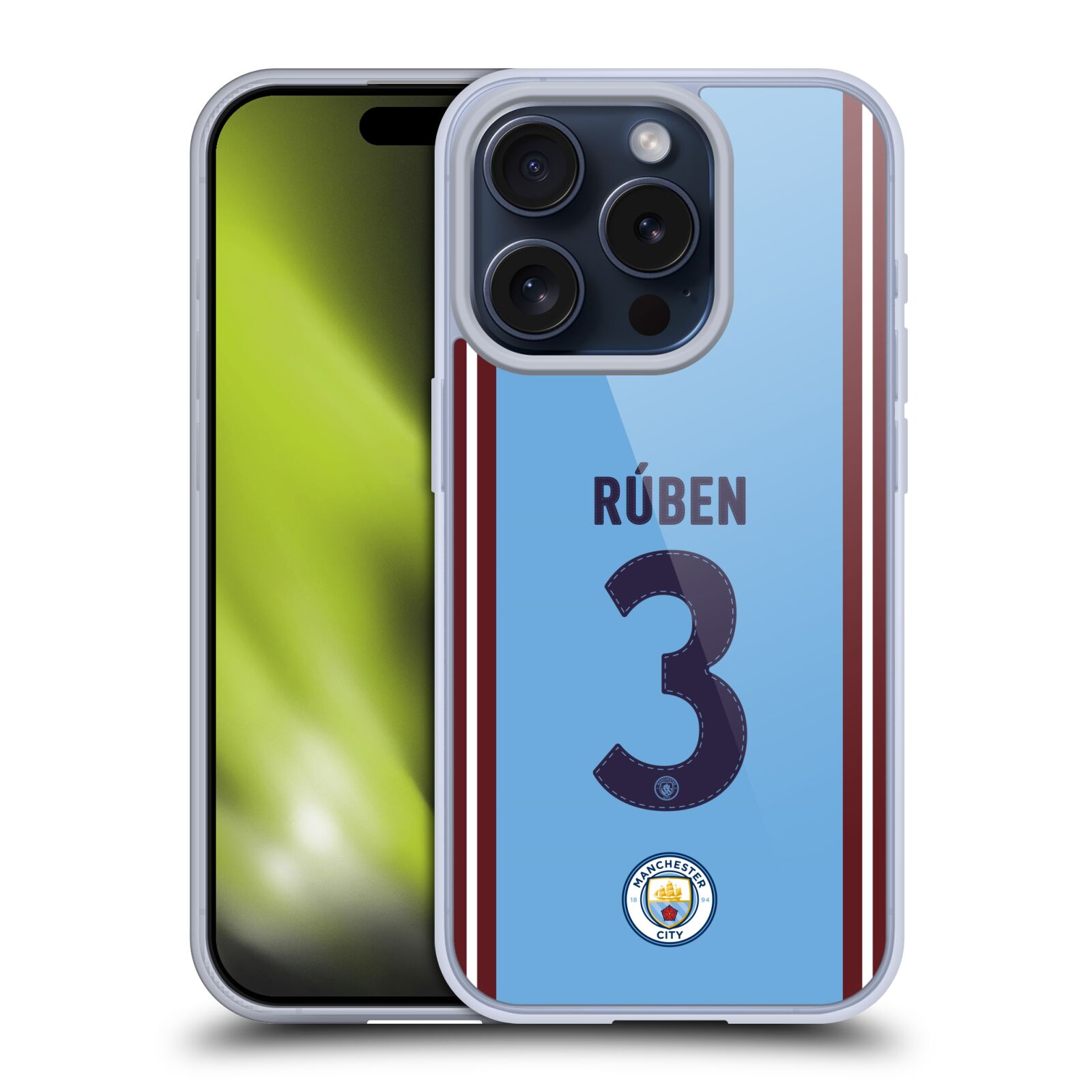 MAN CITY FC 2022/23 JOUEURS HOME KIT ÉTUI COQUE EN GEL POUR APPLE iPHONE PHONES - Photo 12 sur 12