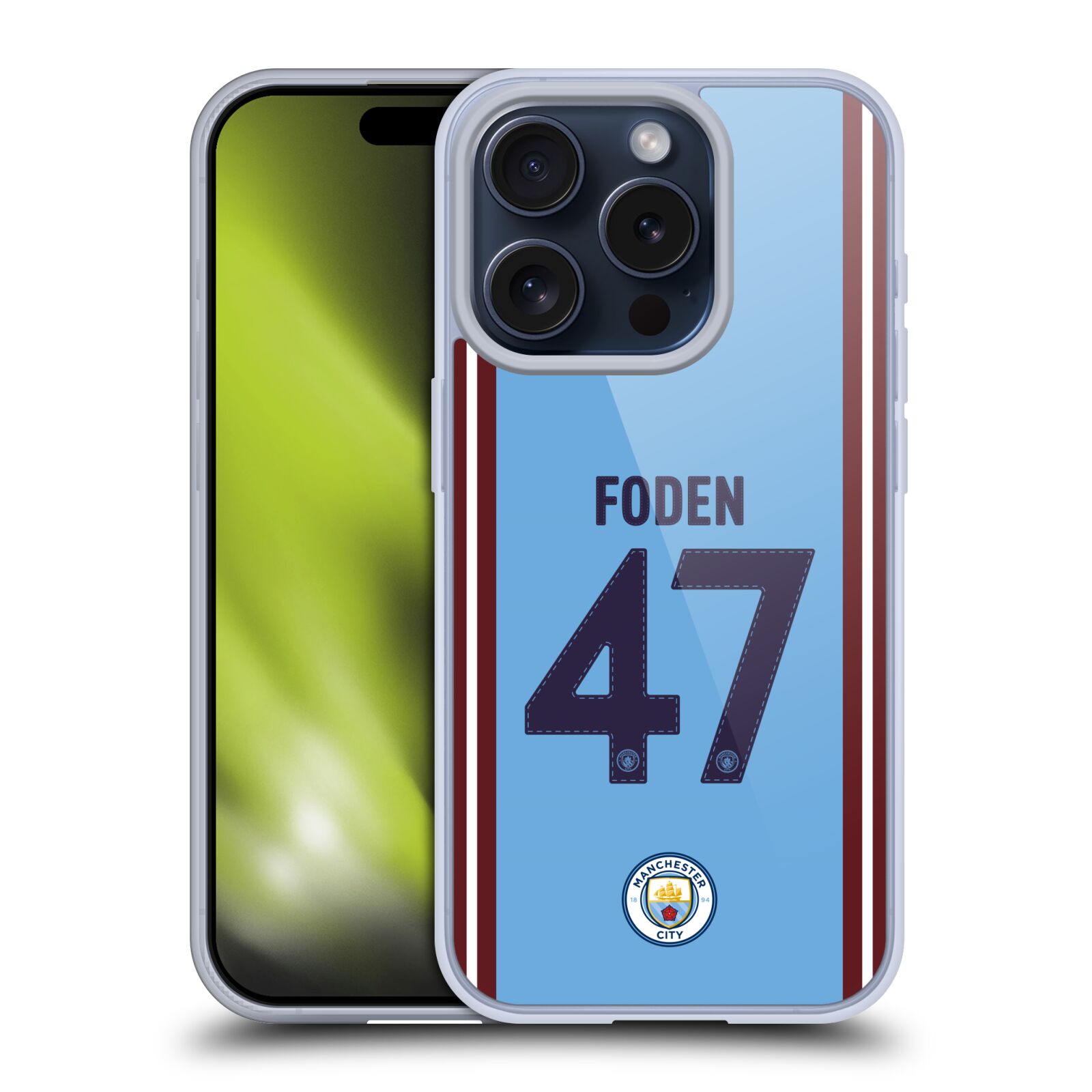 MAN CITY FC 2022/23 JOUEURS HOME KIT ÉTUI COQUE EN GEL POUR APPLE iPHONE PHONES - Photo 11 sur 12