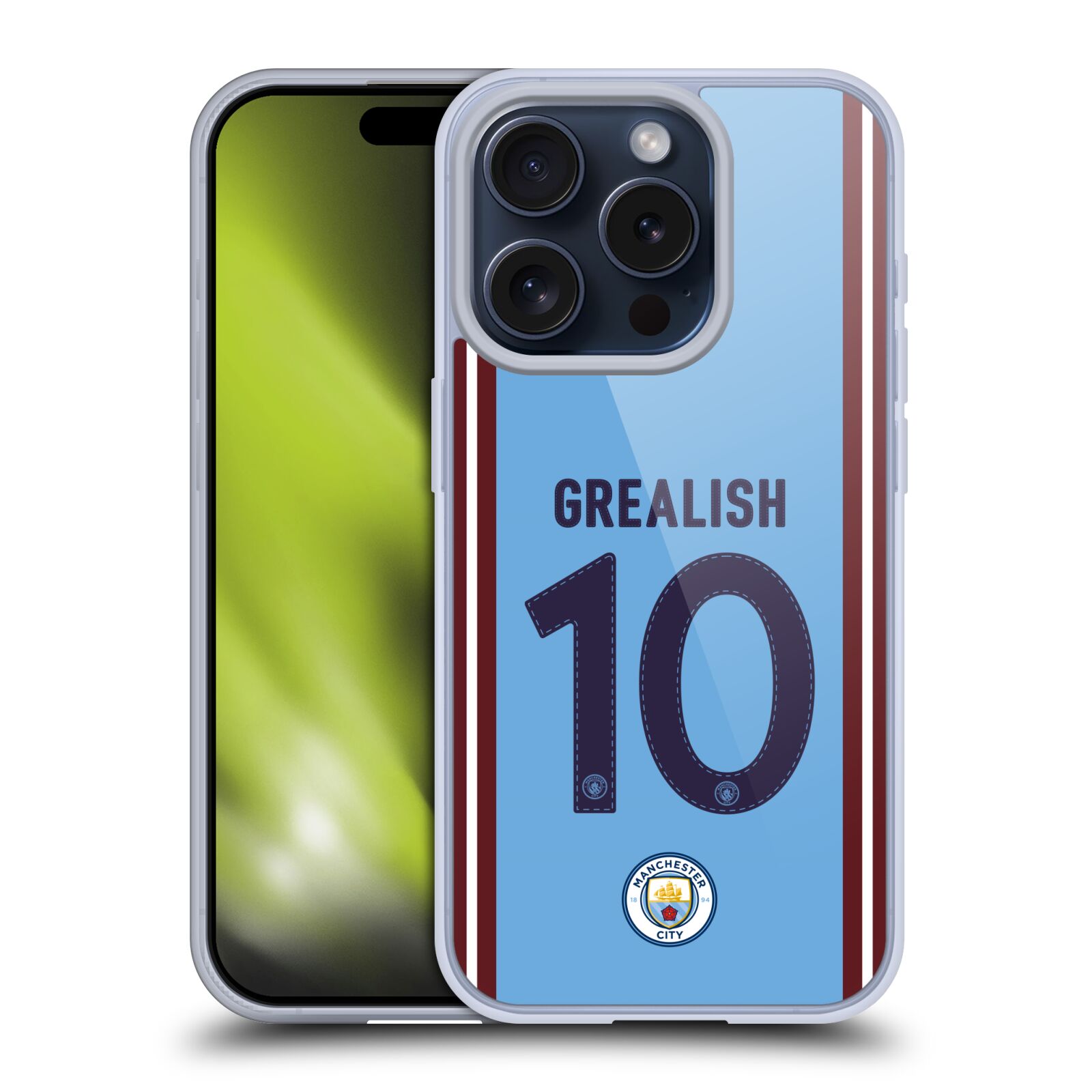 MAN CITY FC 2022/23 JOUEURS HOME KIT ÉTUI COQUE EN GEL POUR APPLE iPHONE PHONES - Photo 9 sur 12
