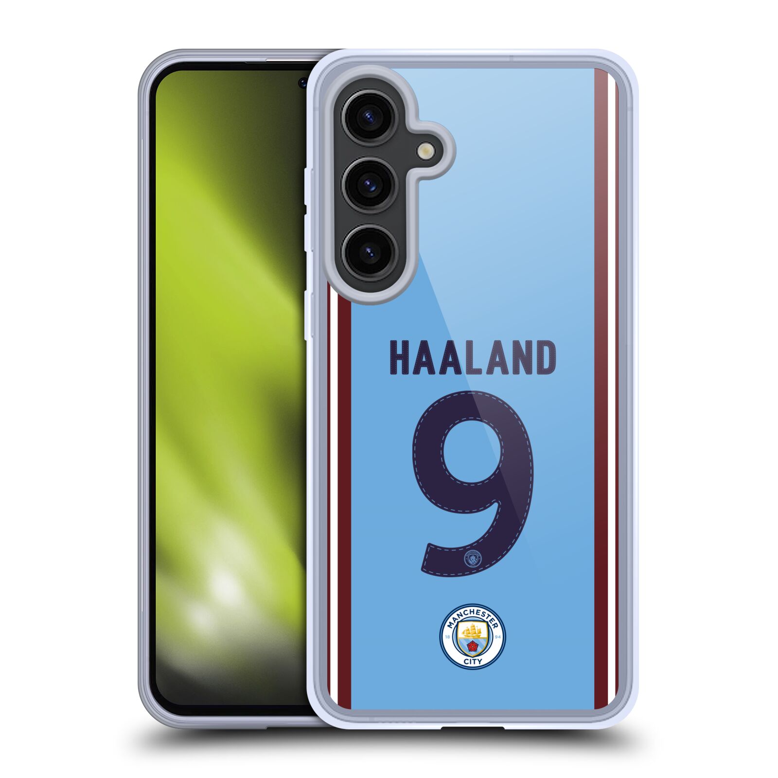 MAN CITY FC 2022/23 PLAYERS HOME KIT GEL CASE COMPATIBLE WITH SAMSUNG & MAGSAFE - 第 8/12 張圖片