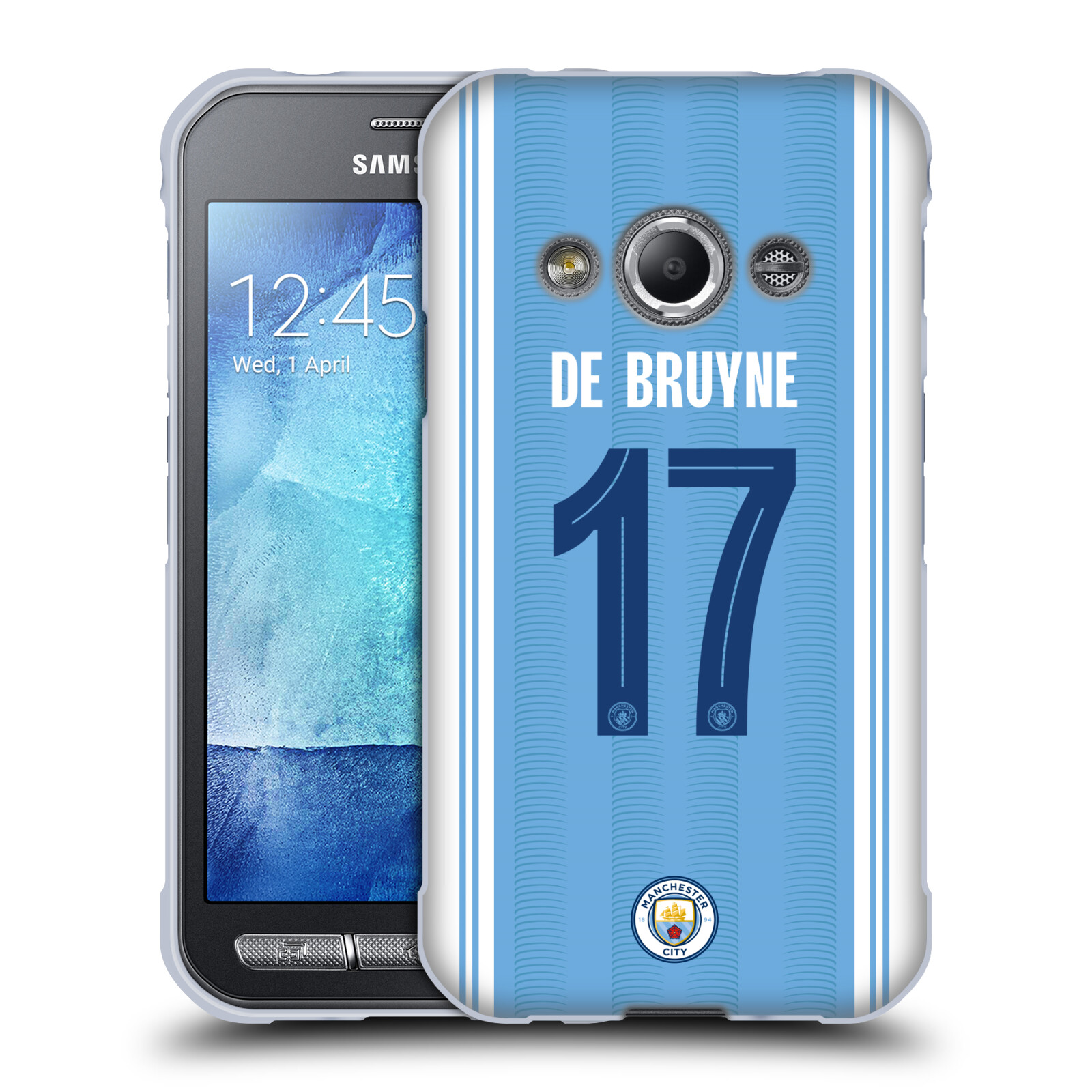 MAN CITY FC 2023/24 PLAYERS HOME KIT SOFT GEL CASE FOR SAMSUNG PHONES 4 - 第 10/11 張圖片