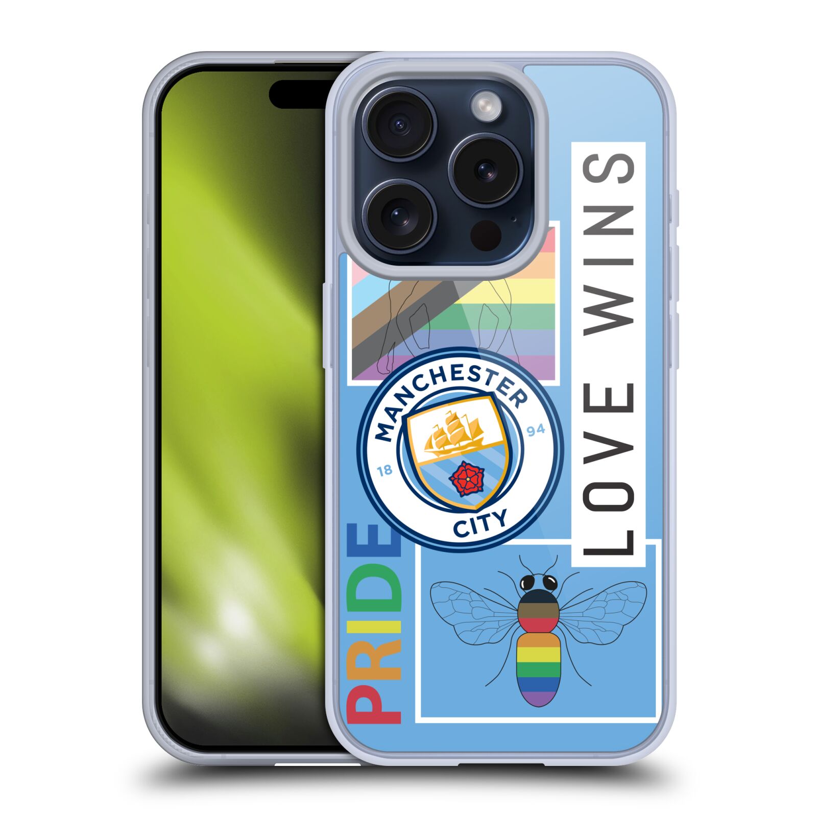 MAN CITY FC FIERTÉ ÉTUI COQUE EN GEL MOLLE POUR APPLE iPHONE TÉLÉPHONES - Photo 8 sur 8