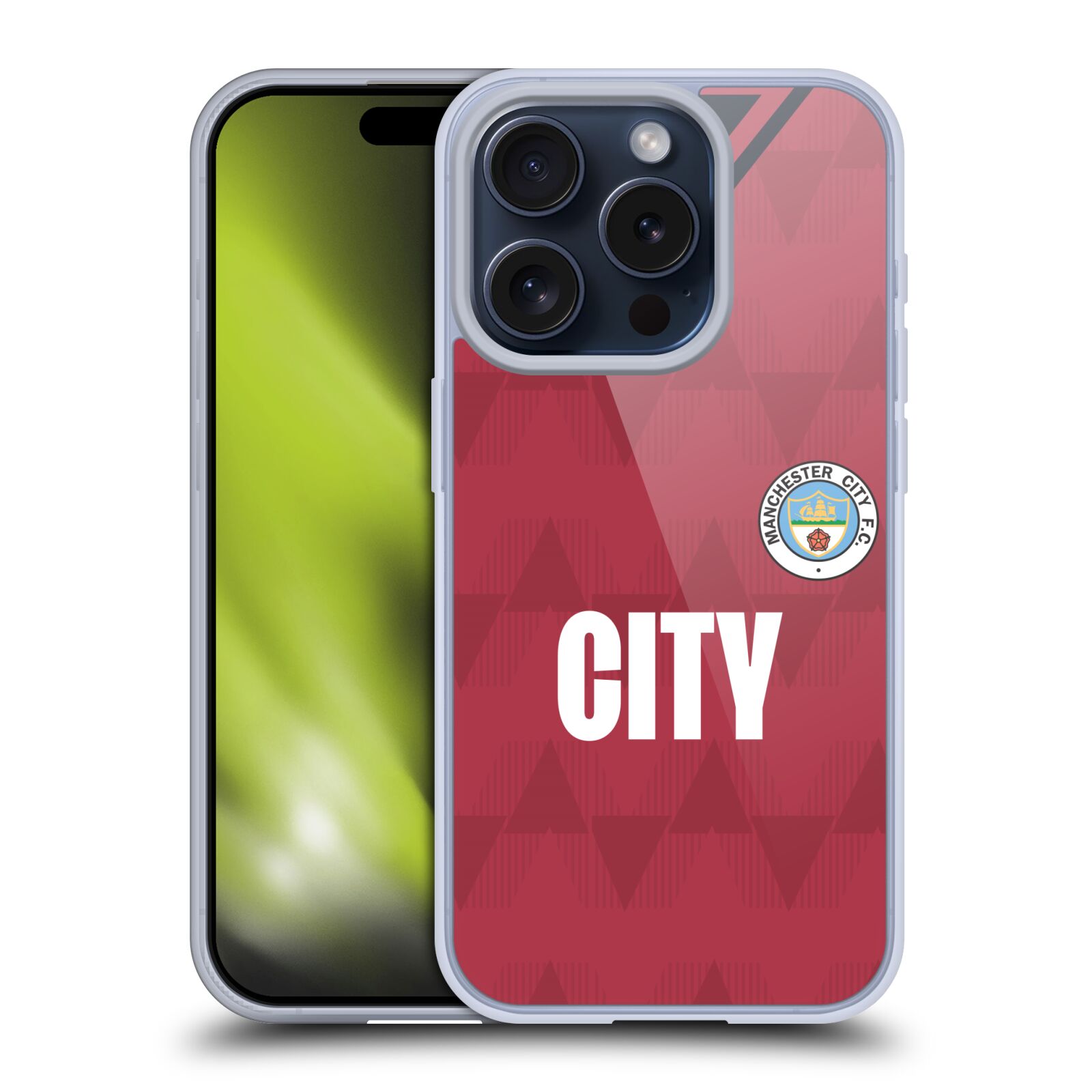 OFFICIAL MANCHESTER CITY MAN CITY FC RETRO KITS GEL CASE FOR APPLE iPHONE PHONES - Picture 8 of 12
