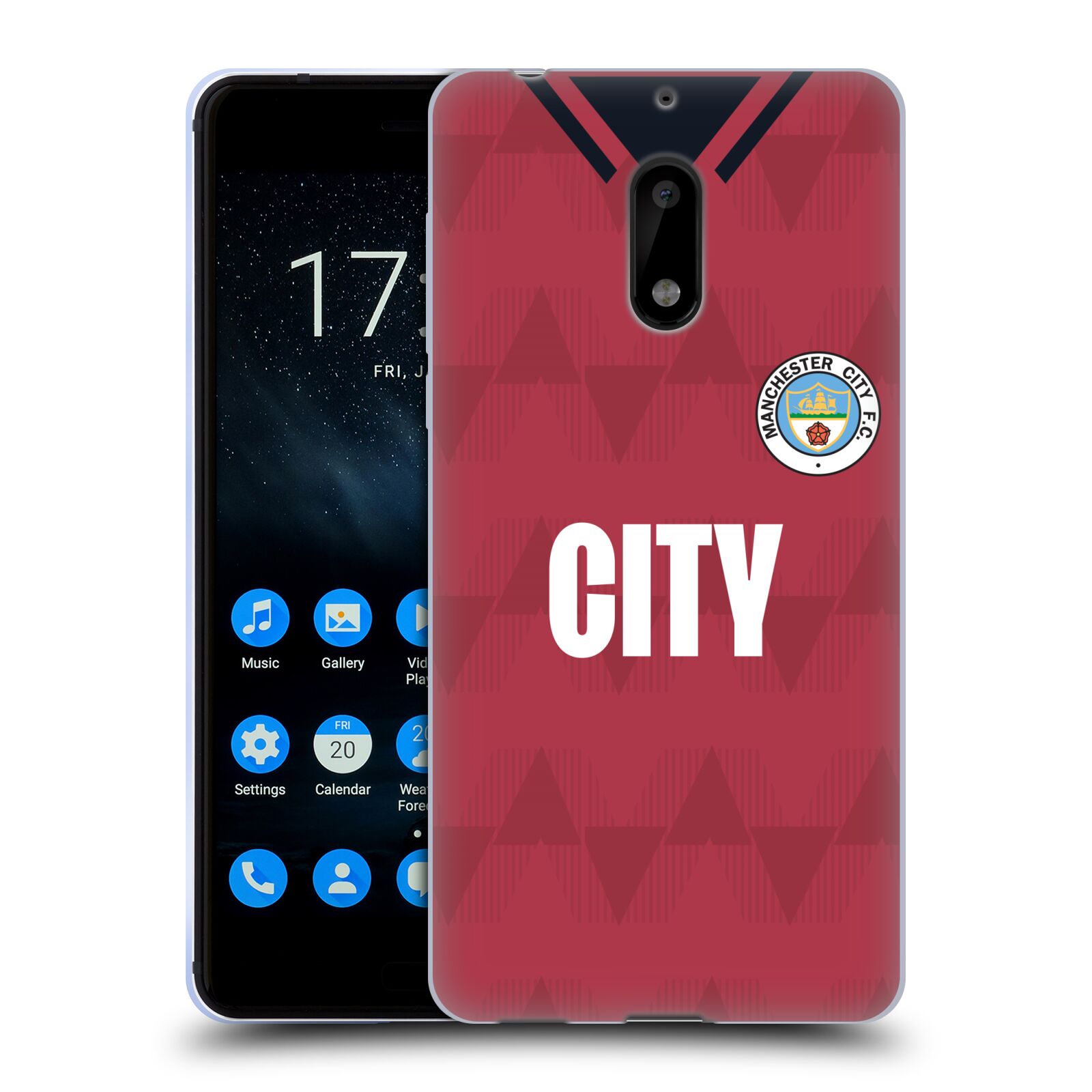 OFFICIAL MANCHESTER CITY MAN CITY FC RETRO KITS SOFT GEL CASE FOR NOKIA PHONES 1 - 第 8/12 張圖片