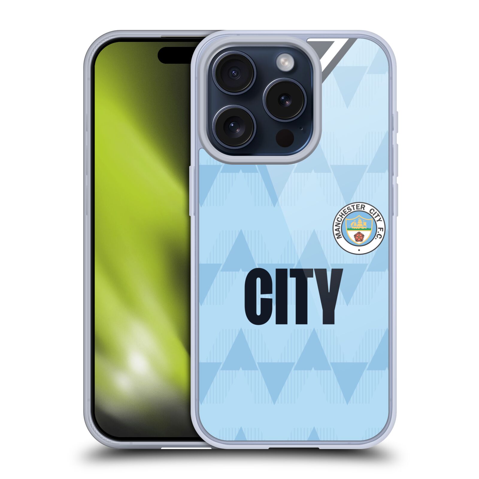 OFFICIAL MANCHESTER CITY MAN CITY FC RETRO KITS GEL CASE FOR APPLE iPHONE PHONES - Picture 9 of 12