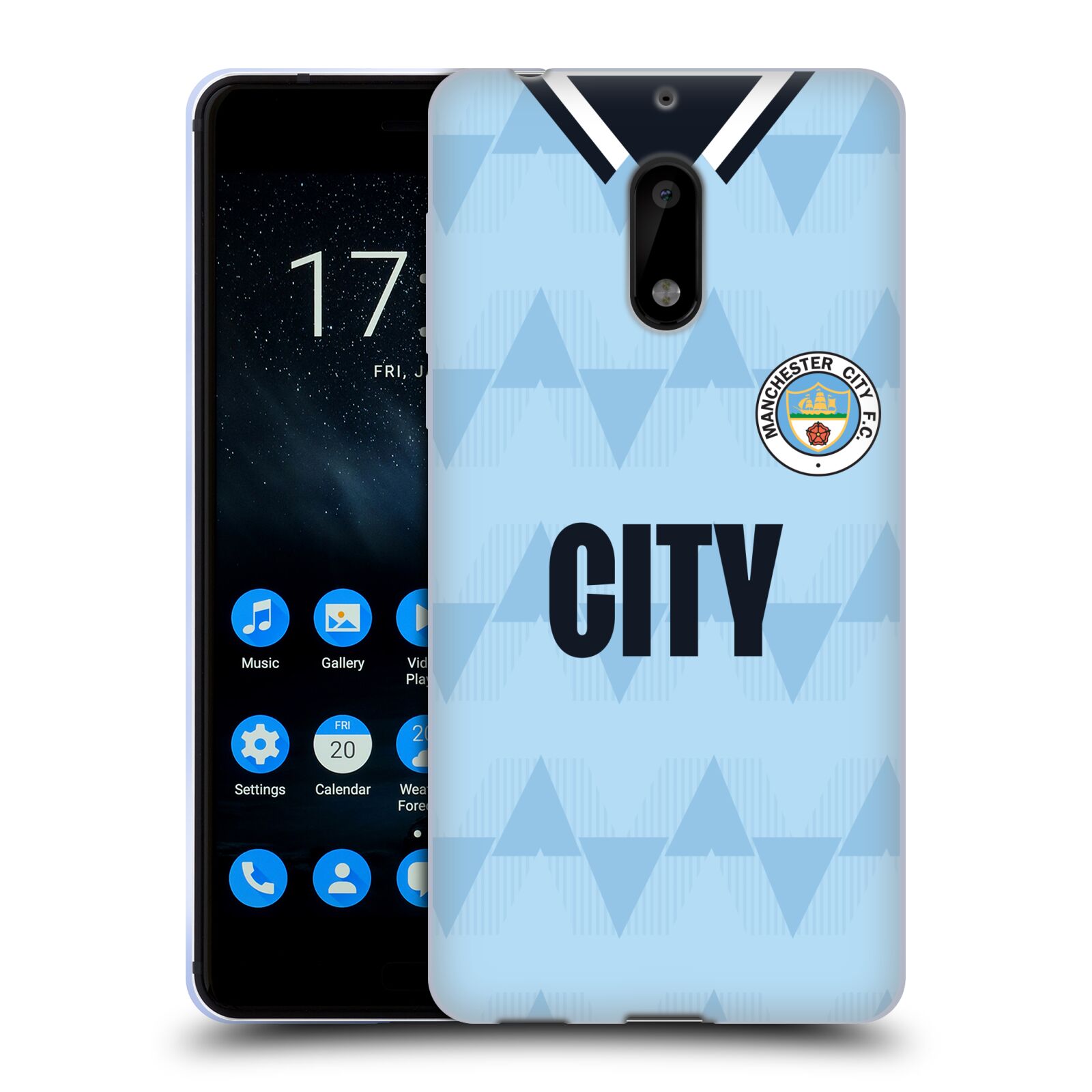 OFFICIAL MANCHESTER CITY MAN CITY FC RETRO KITS SOFT GEL CASE FOR NOKIA PHONES 1 - 第 9/12 張圖片