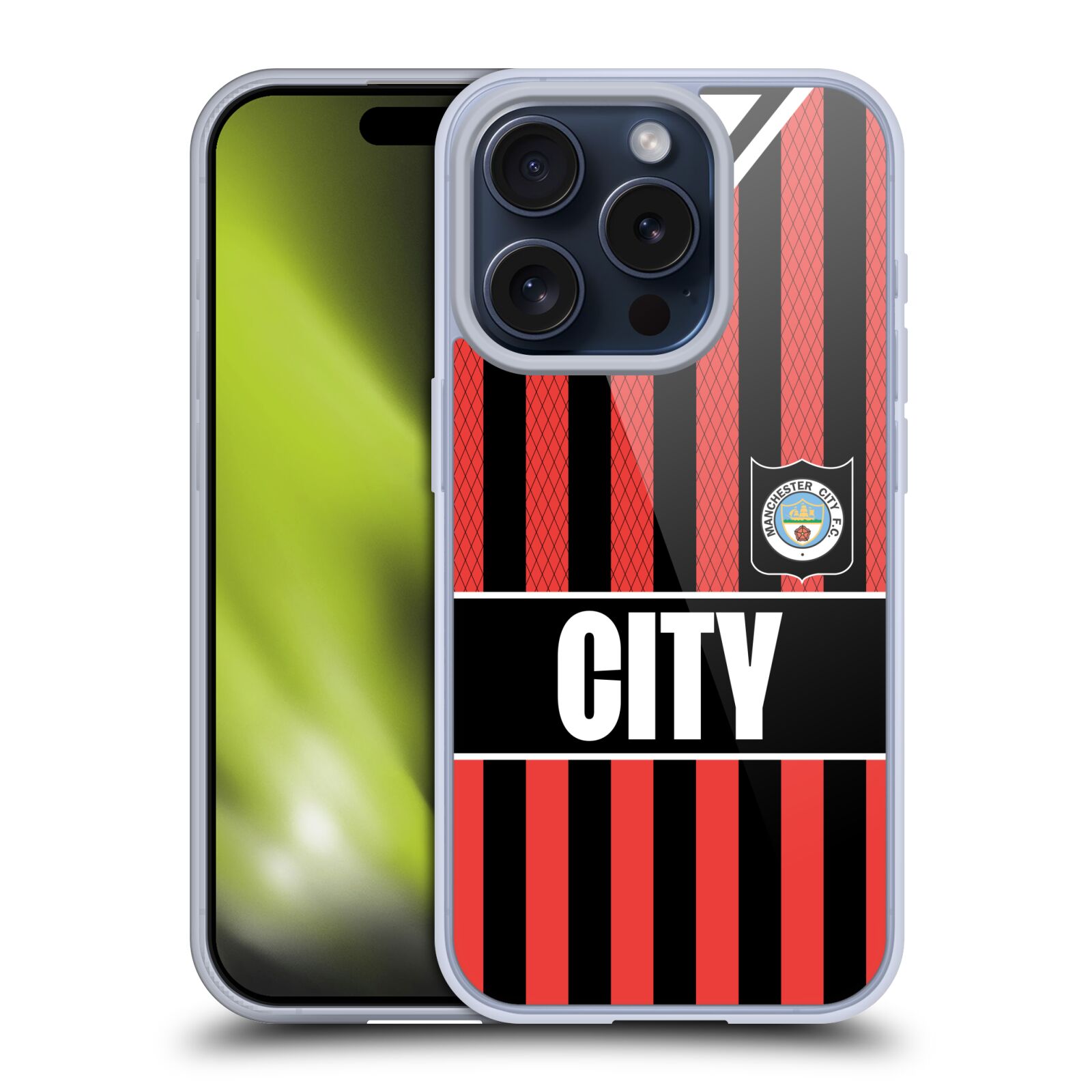 OFFICIAL MANCHESTER CITY MAN CITY FC RETRO KITS GEL CASE FOR APPLE iPHONE PHONES - Picture 10 of 12