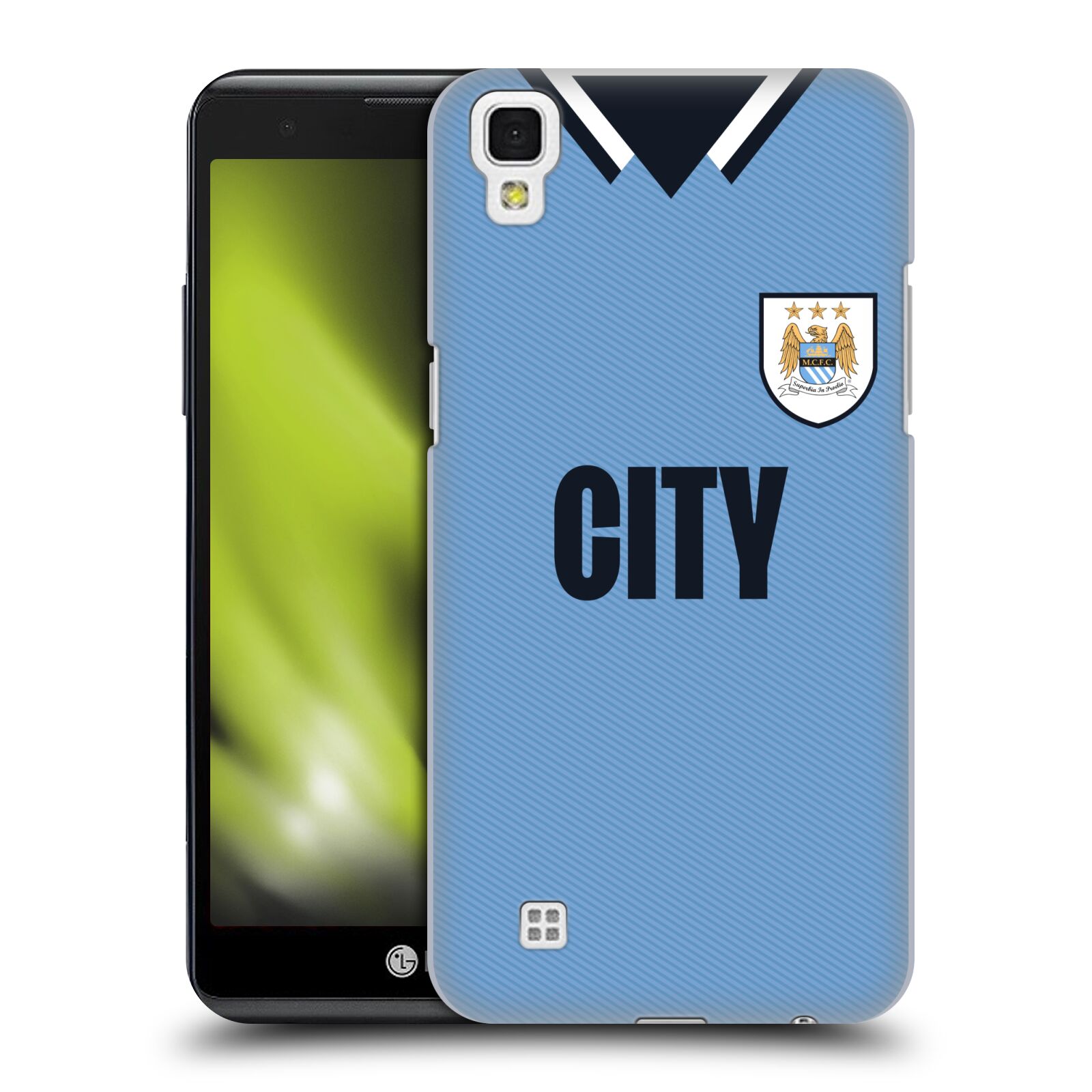 OFFICIAL MANCHESTER CITY MAN CITY FC RETRO KITS HARD BACK CASE FOR LG PHONES 2 - 第 10/11 張圖片