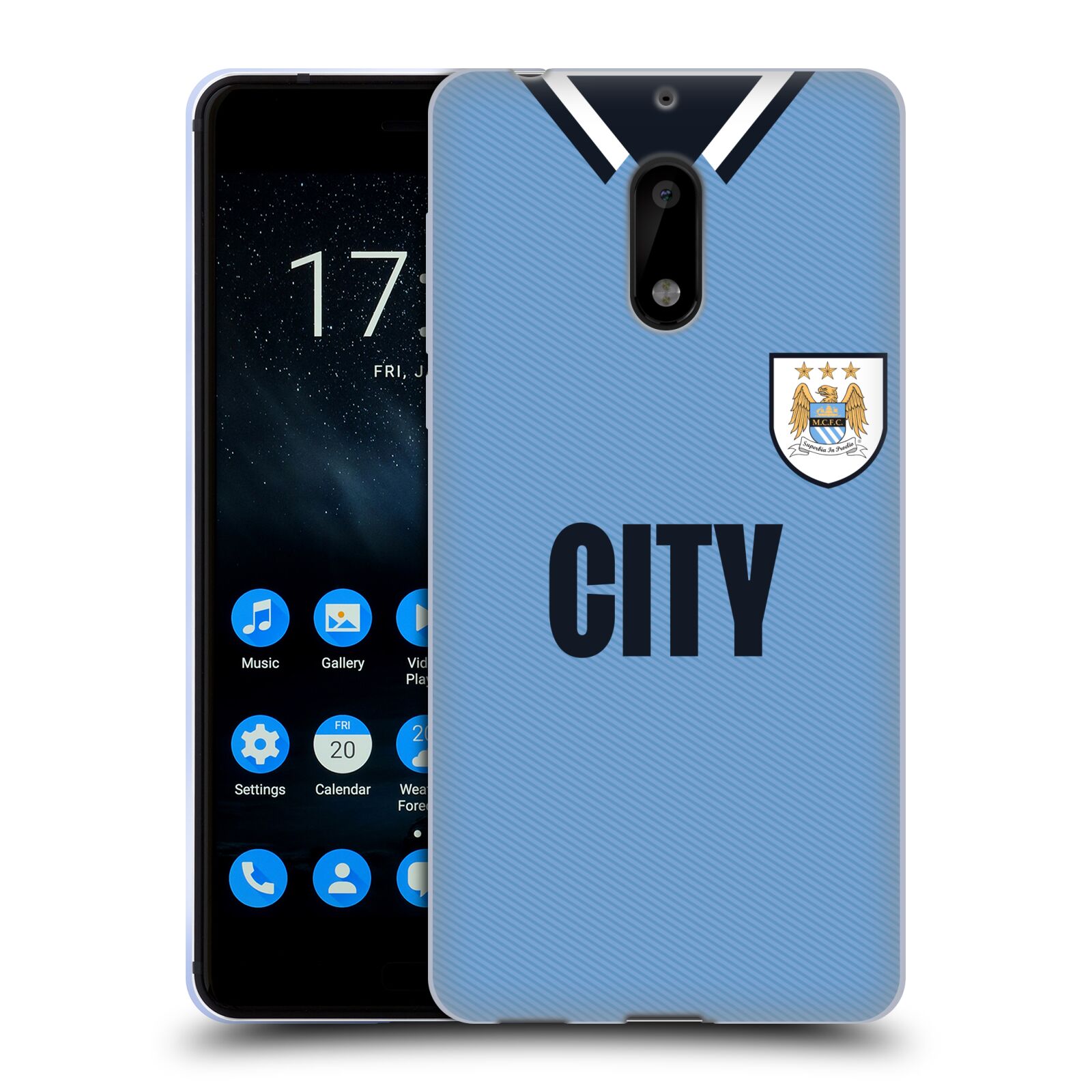 OFFICIAL MANCHESTER CITY MAN CITY FC RETRO KITS SOFT GEL CASE FOR NOKIA PHONES 1 - 第 11/12 張圖片