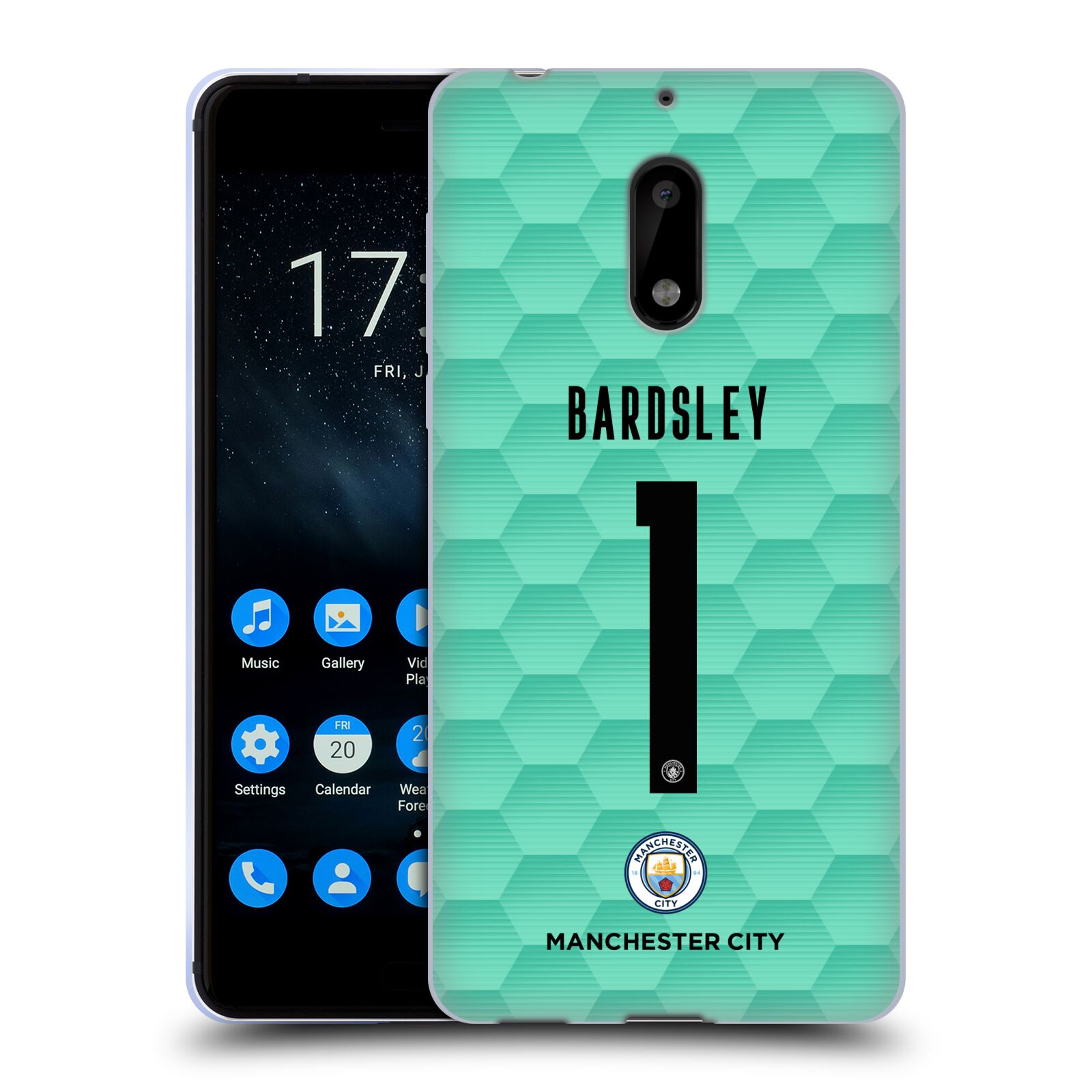 MAN CITY FC 2020/21 WOMEN'S AWAY KIT GROUP 1 SOFT GEL CASE FOR NOKIA PHONES 1 - 第 15/19 張圖片