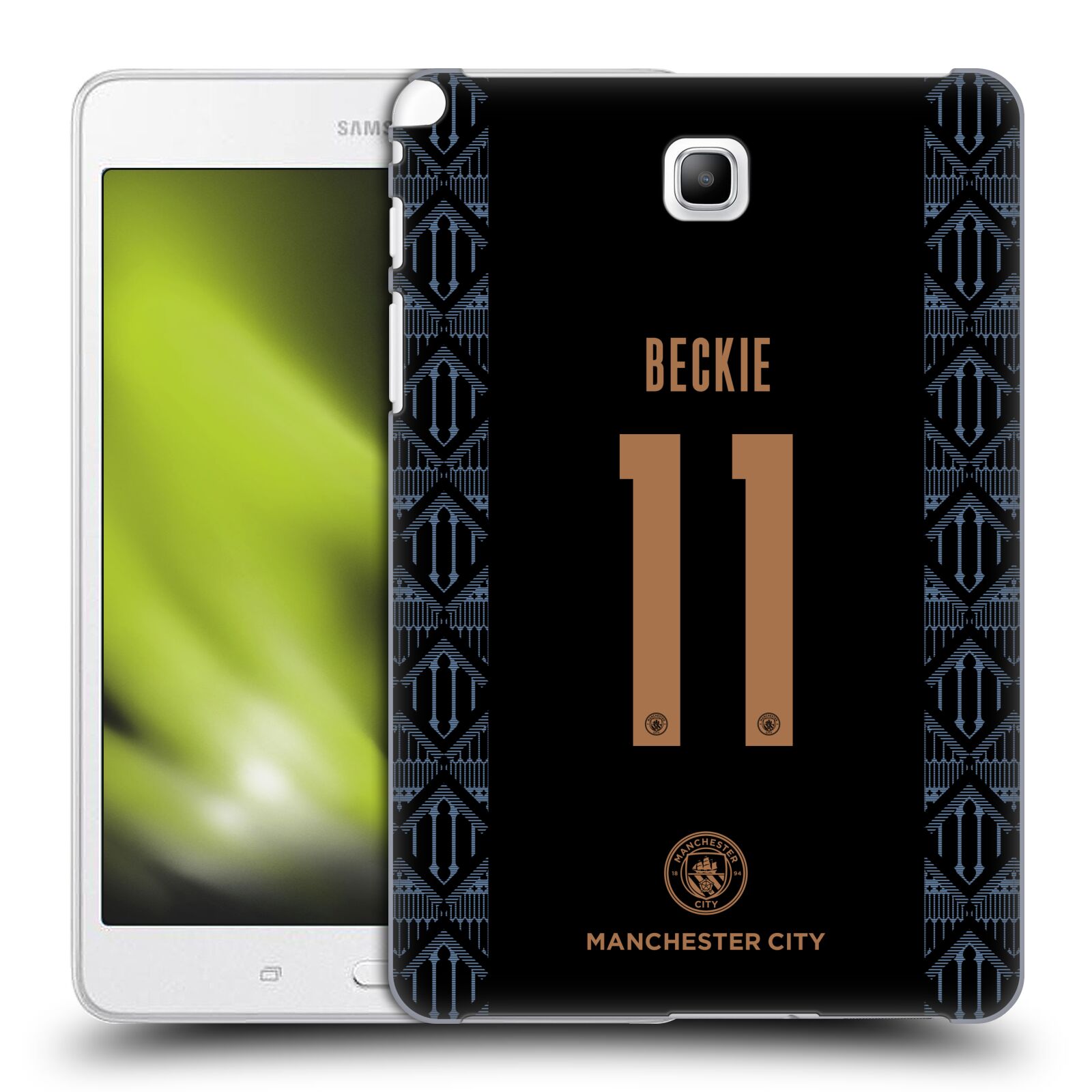 MAN CITY FC 2020/21 WOMEN'S AWAY KIT GROUP 1 BACK CASE FOR SAMSUNG TABLETS 1 - Picture 13 of 19
