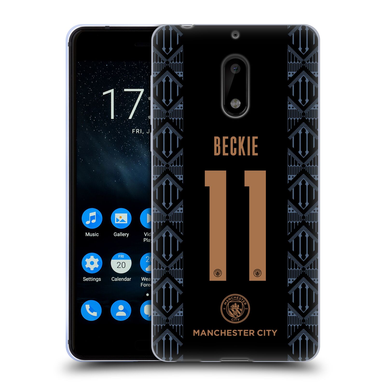 MAN CITY FC 2020/21 WOMEN'S AWAY KIT GROUP 1 SOFT GEL CASE FOR NOKIA PHONES 1 - 第 13/19 張圖片