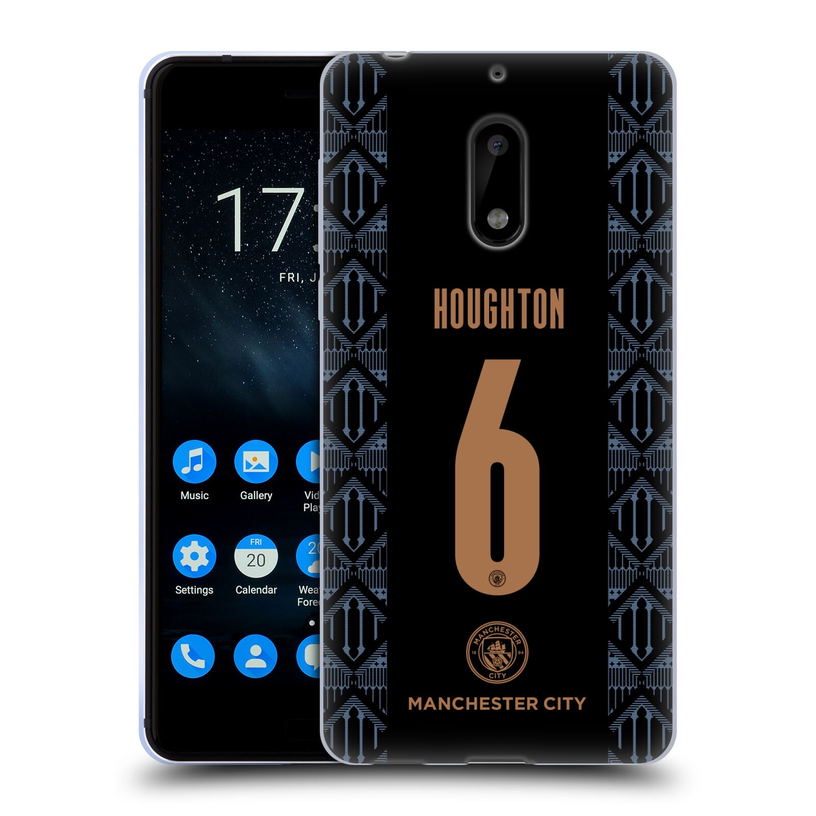 MAN CITY FC 2020/21 WOMEN'S AWAY KIT GROUP 1 SOFT GEL CASE FOR NOKIA PHONES 1 - 第 19/19 張圖片