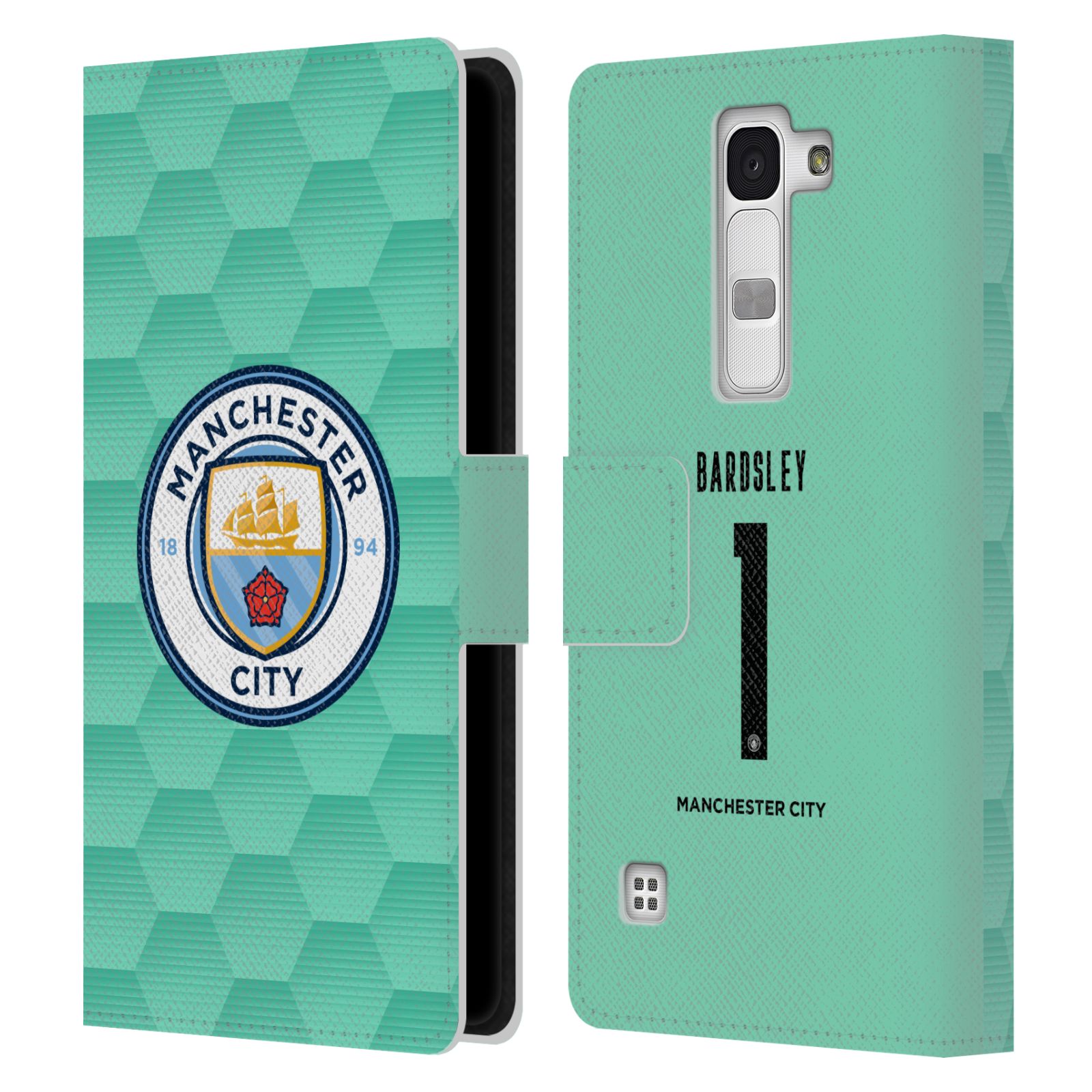 MAN CITY FC 2020/21 WOMEN'S AWAY KIT GROUP 1 LEATHER BOOK CASE FOR LG PHONES 2 - 第 14/18 張圖片