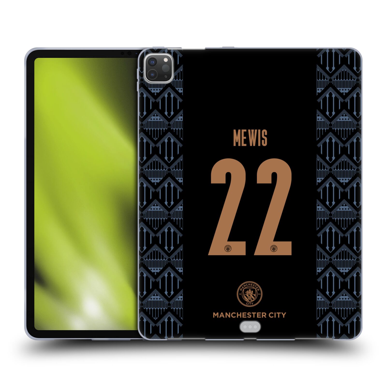 MAN CITY FC 2020/21 WOMEN'S AWAY KIT GROUP 1 GEL CASE FOR APPLE SAMSUNG KINDLE - Picture 18 of 19