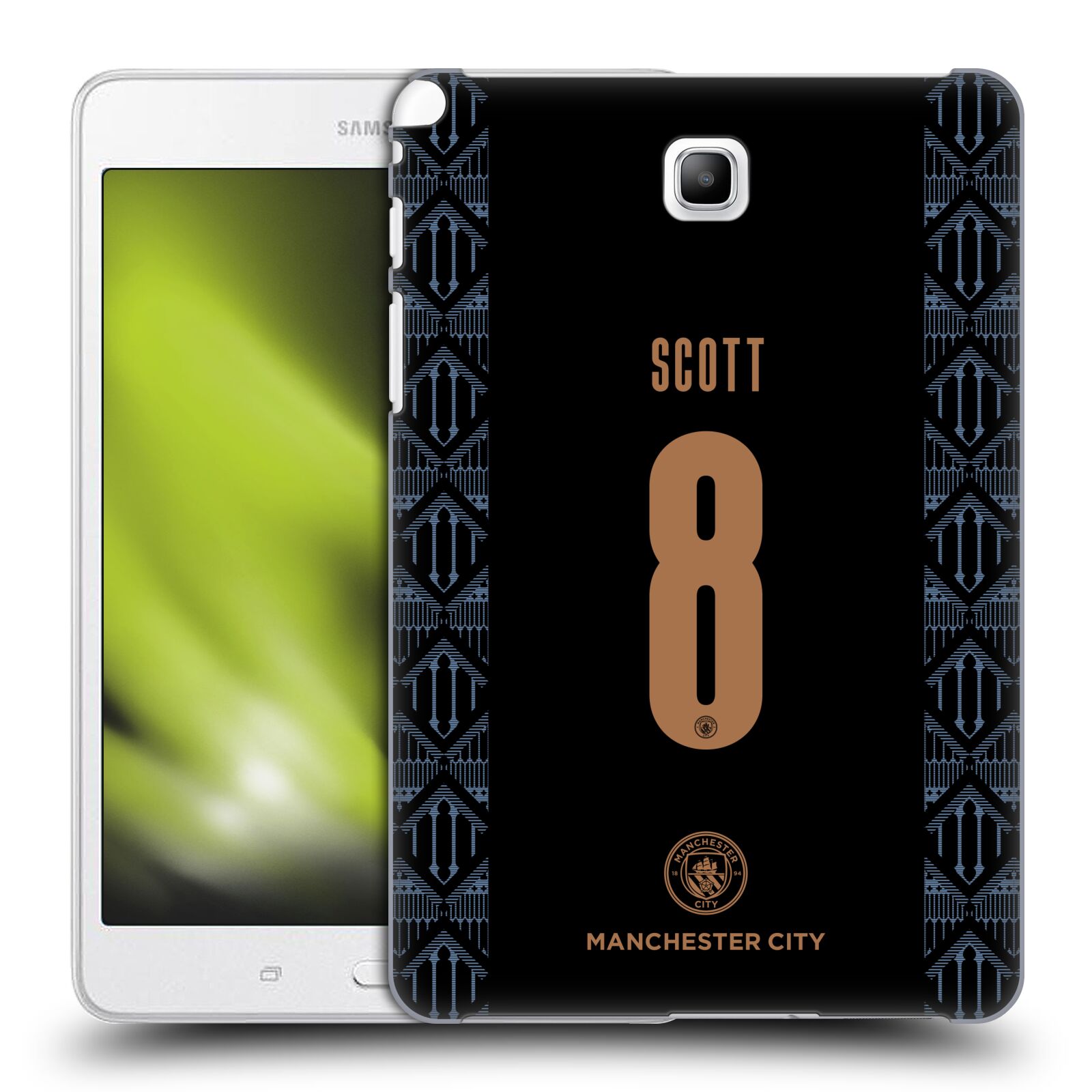 MAN CITY FC 2020/21 WOMEN'S AWAY KIT GROUP 1 BACK CASE FOR SAMSUNG TABLETS 1 - Picture 14 of 19